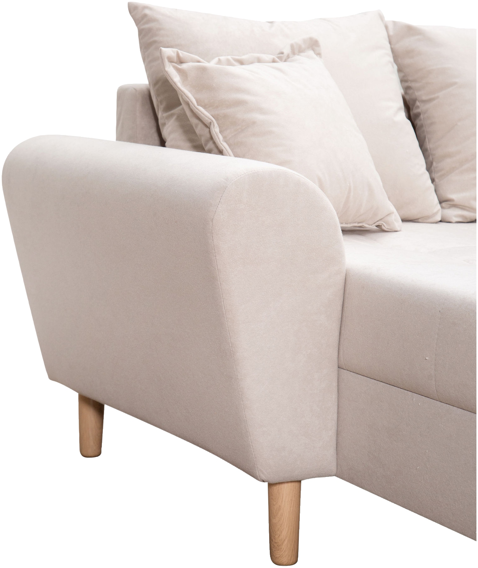 COLLECTION AB Wohnlandschaft »Raisa U-Form«, mit Federkern, Kissen und Steppung im Sitzbereich