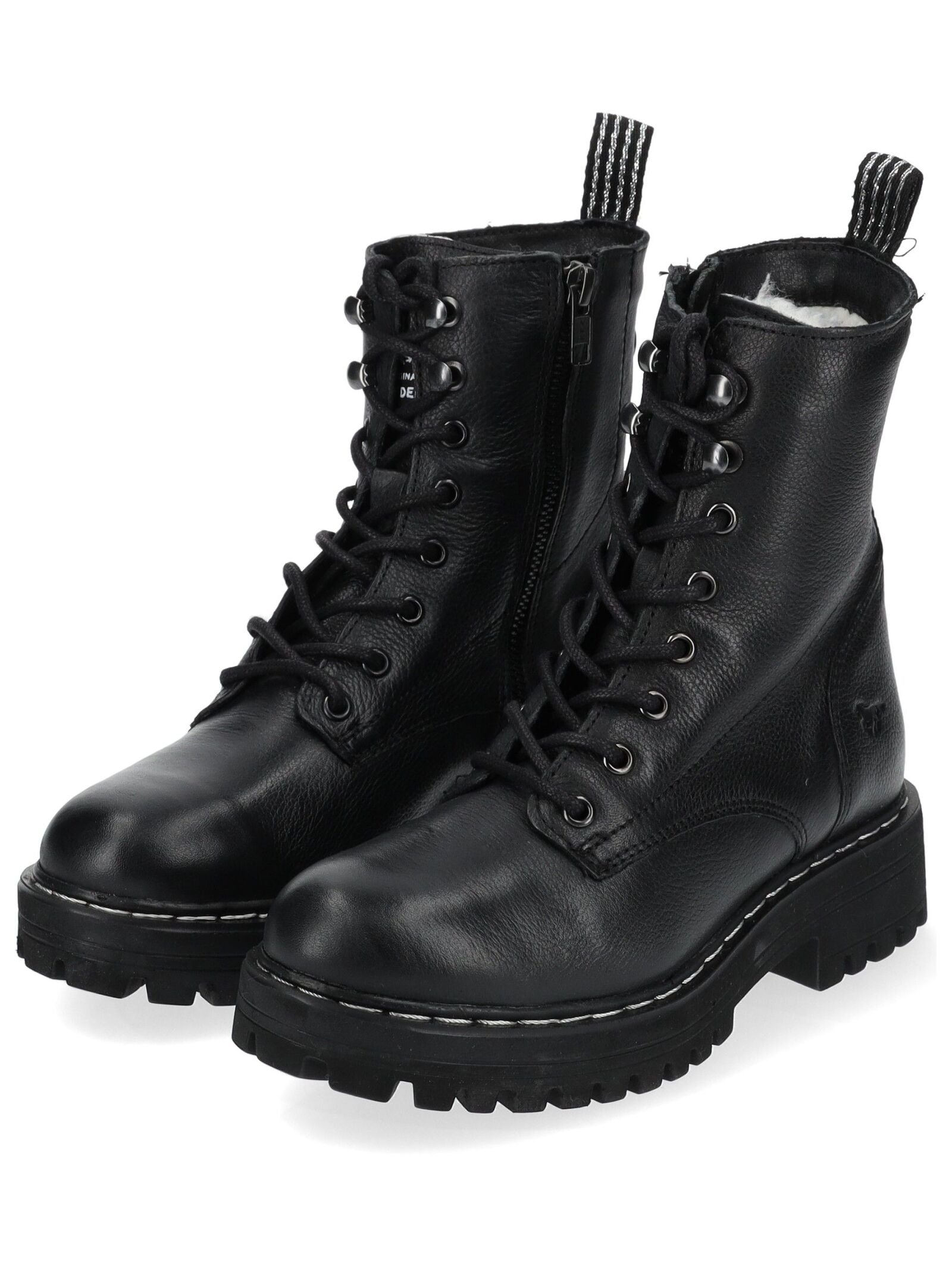 Mustang Shoes Schnürstiefelette »Mustang Shoes Stiefelette Leder«
