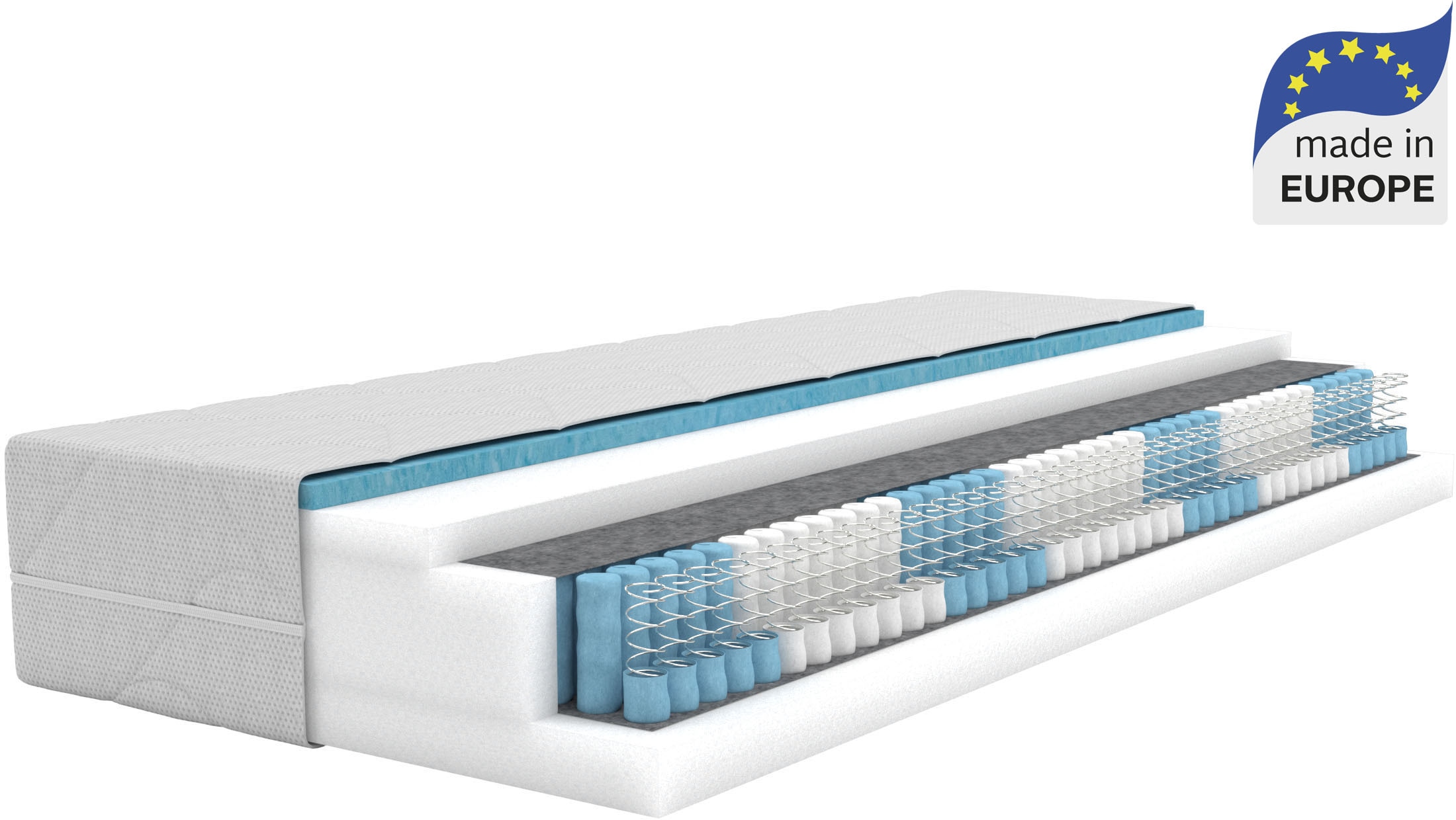 Älgdröm Taschenfederkernmatratze "NEUHEIT: Sonet 28, 7 Zonen Matratze 90x20 günstig online kaufen