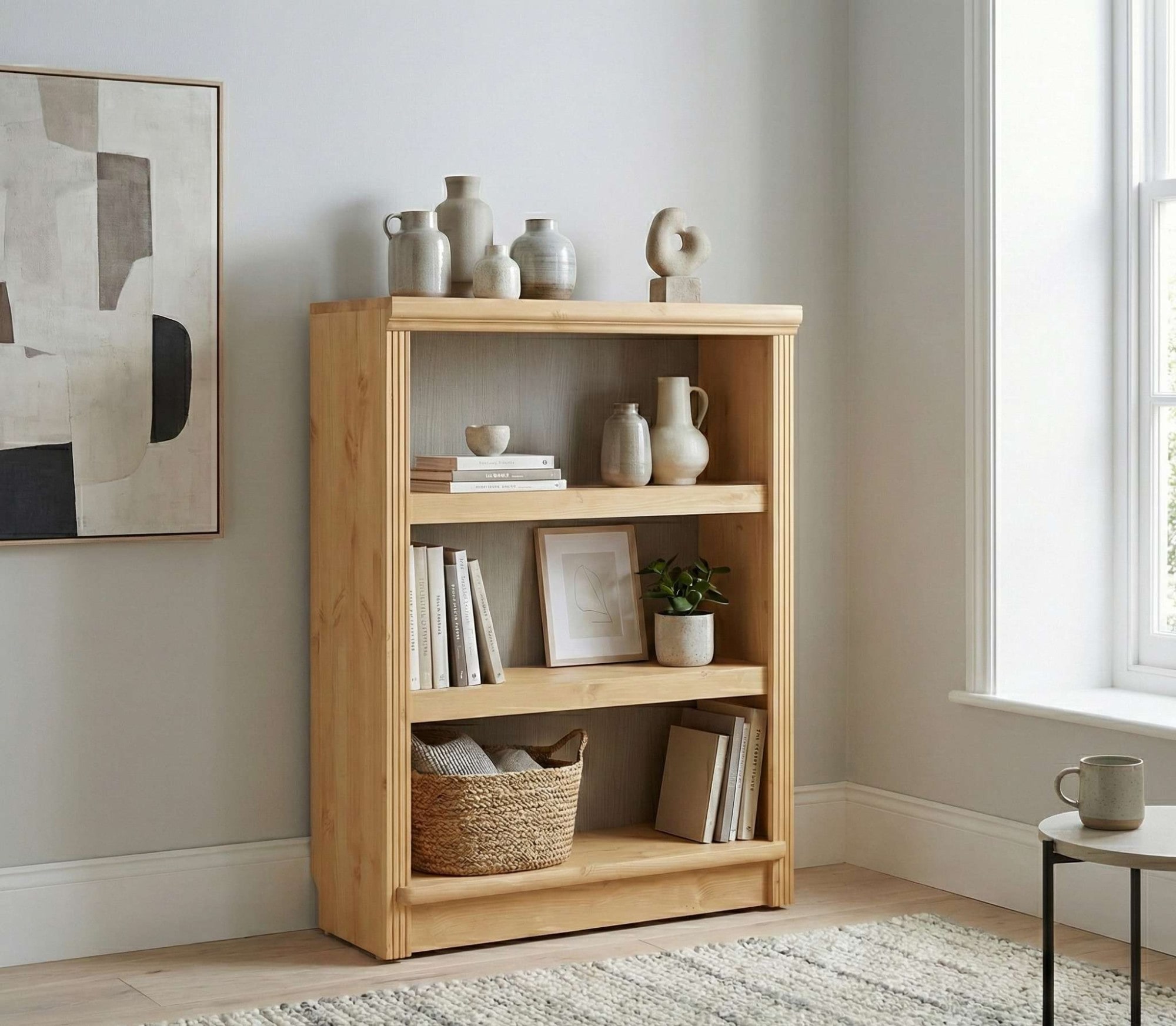 OTTO home Standregal »Soeren« aus massiver Kiefer, FSC®-zertifiziert, Tiefe 29 cm