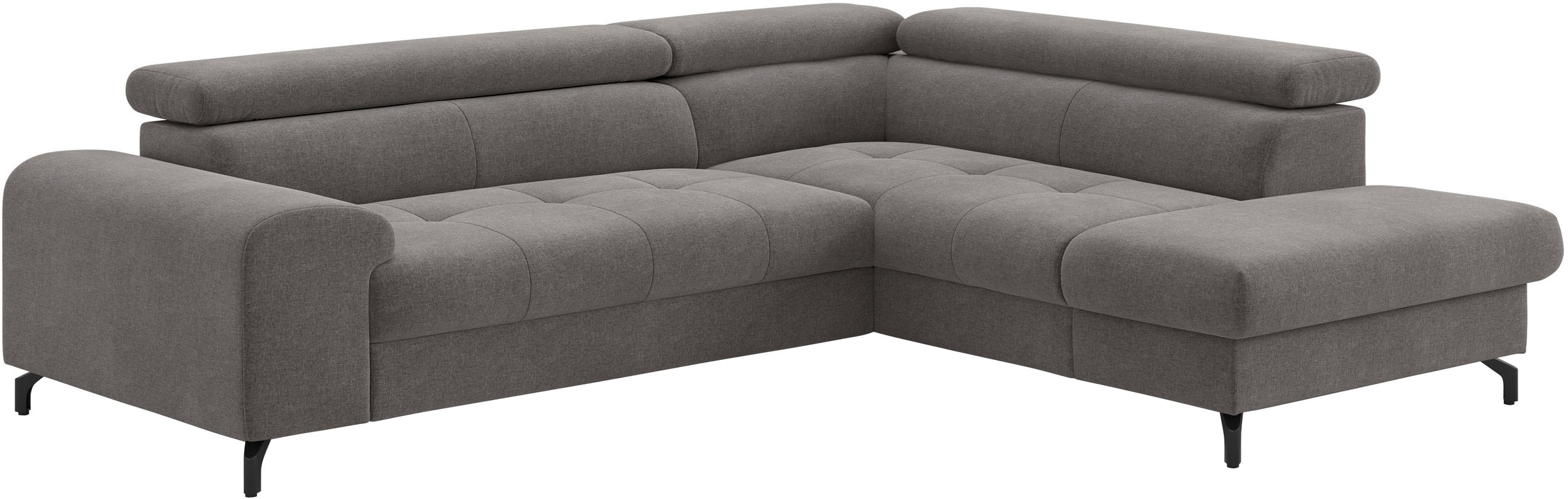 COTTA Ecksofa »Aura L-Form«, mit Schlaffunktion, Bettkasten und Kopfteilverstellung