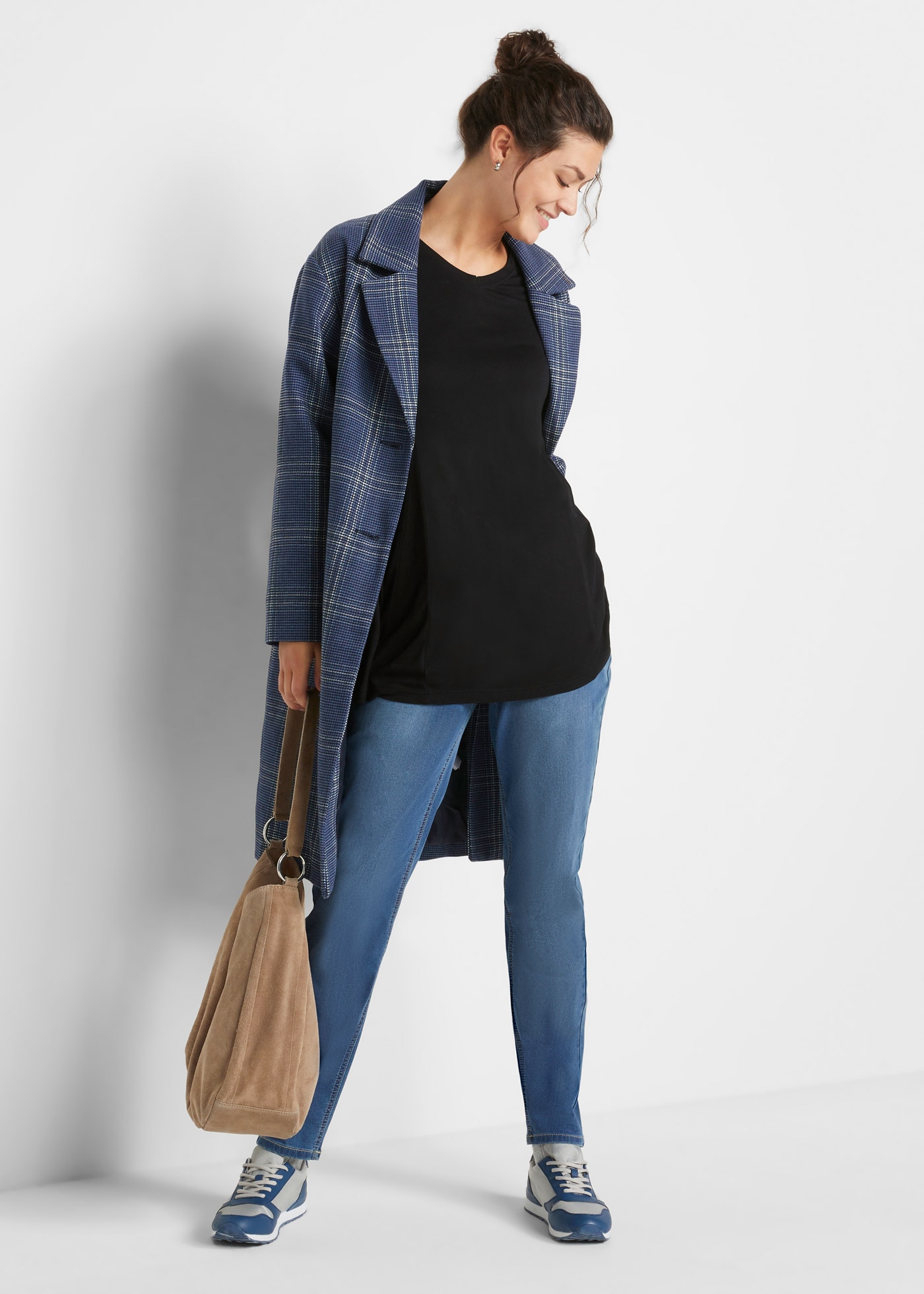 bonprix Langarmshirt Langarm-Shirt aus softer Viskose