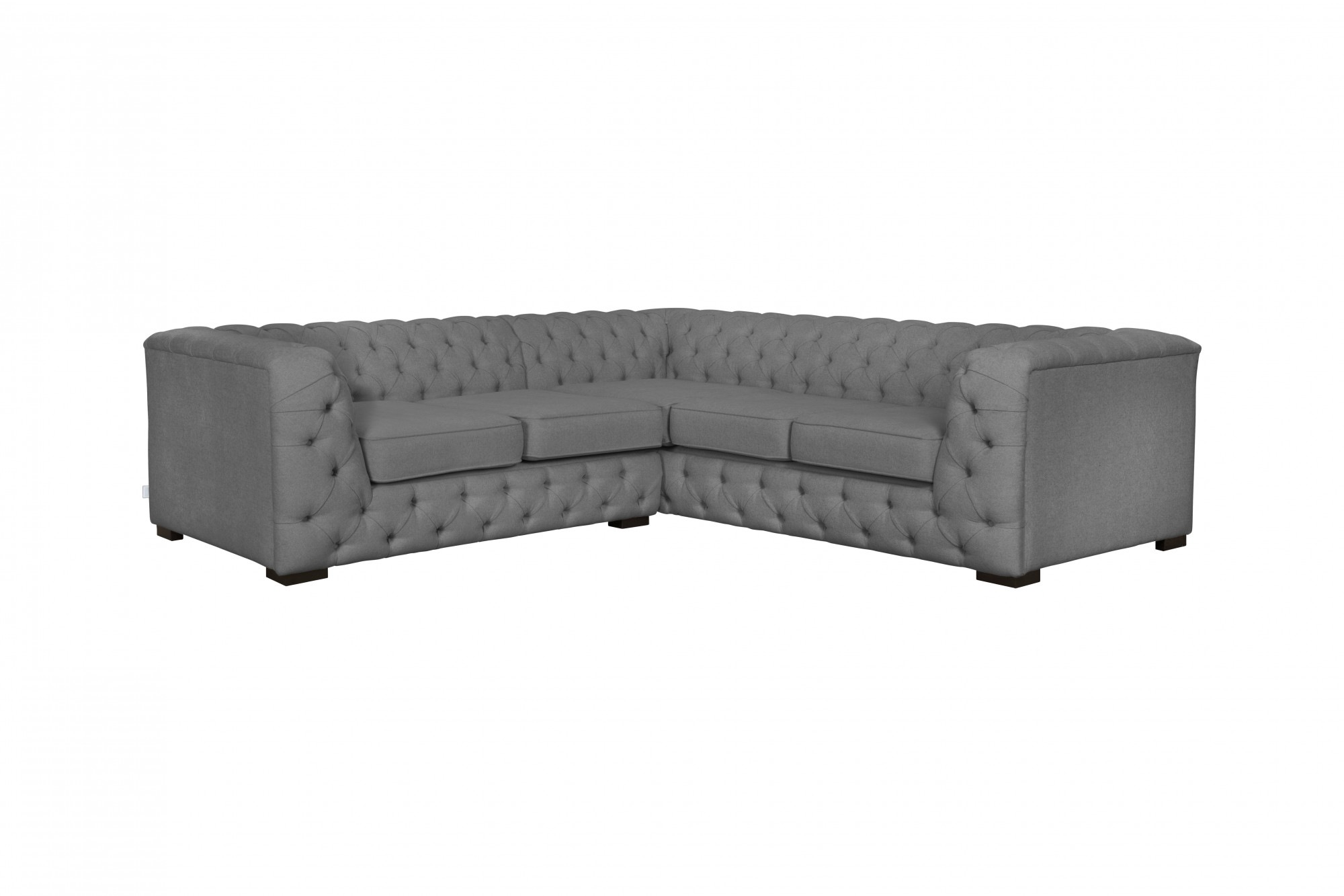 Guido Maria Kretschmer Home&Living Chesterfield-Sofa »KALINA L-Form«, hochwertige Chesterfield-Ausführung, sehr hochwertige Verarbeitung