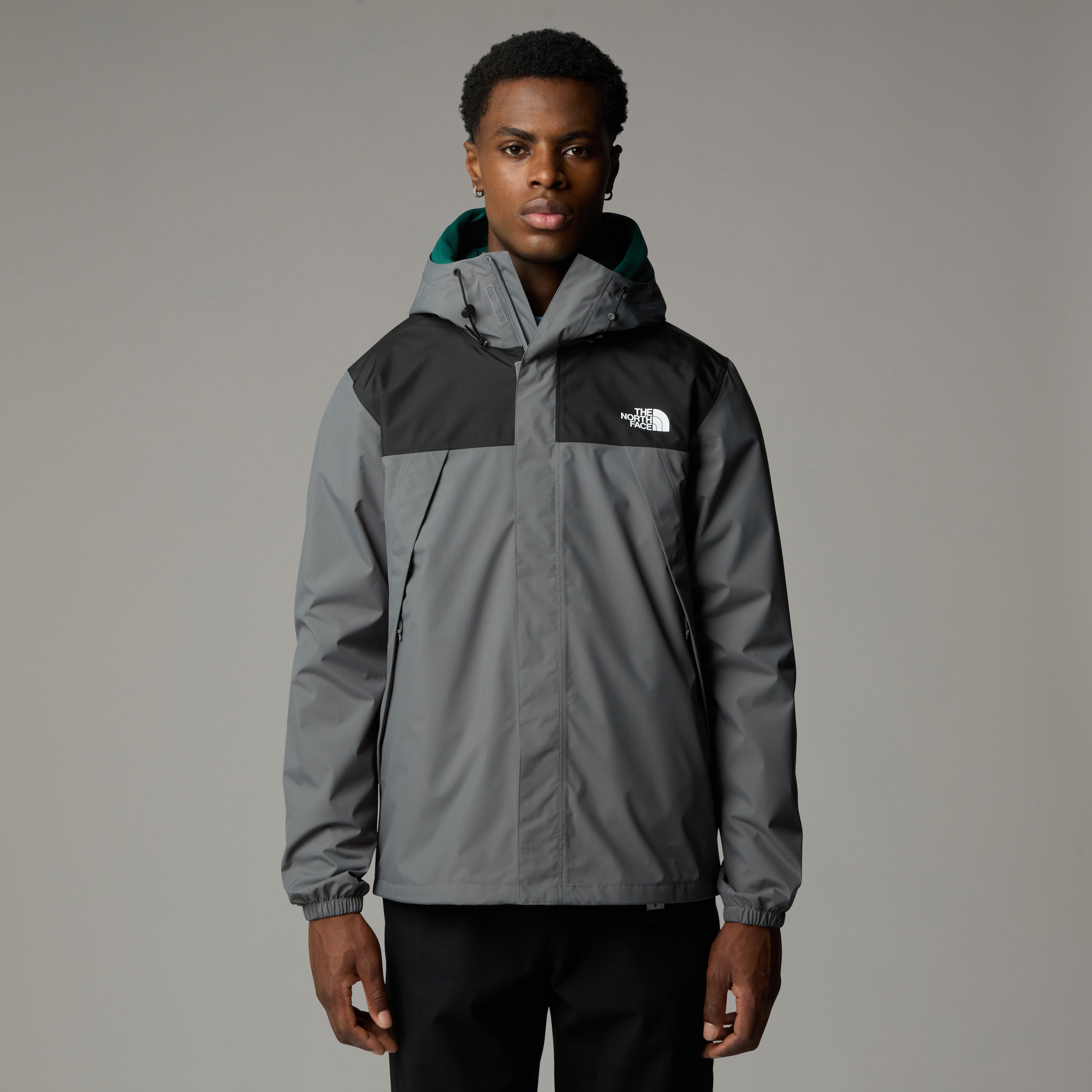 The North Face Funktionsjacke "Antora" mit Kapuze mit Windschutzblende, winddicht, wasserdicht, atmungsaktiv