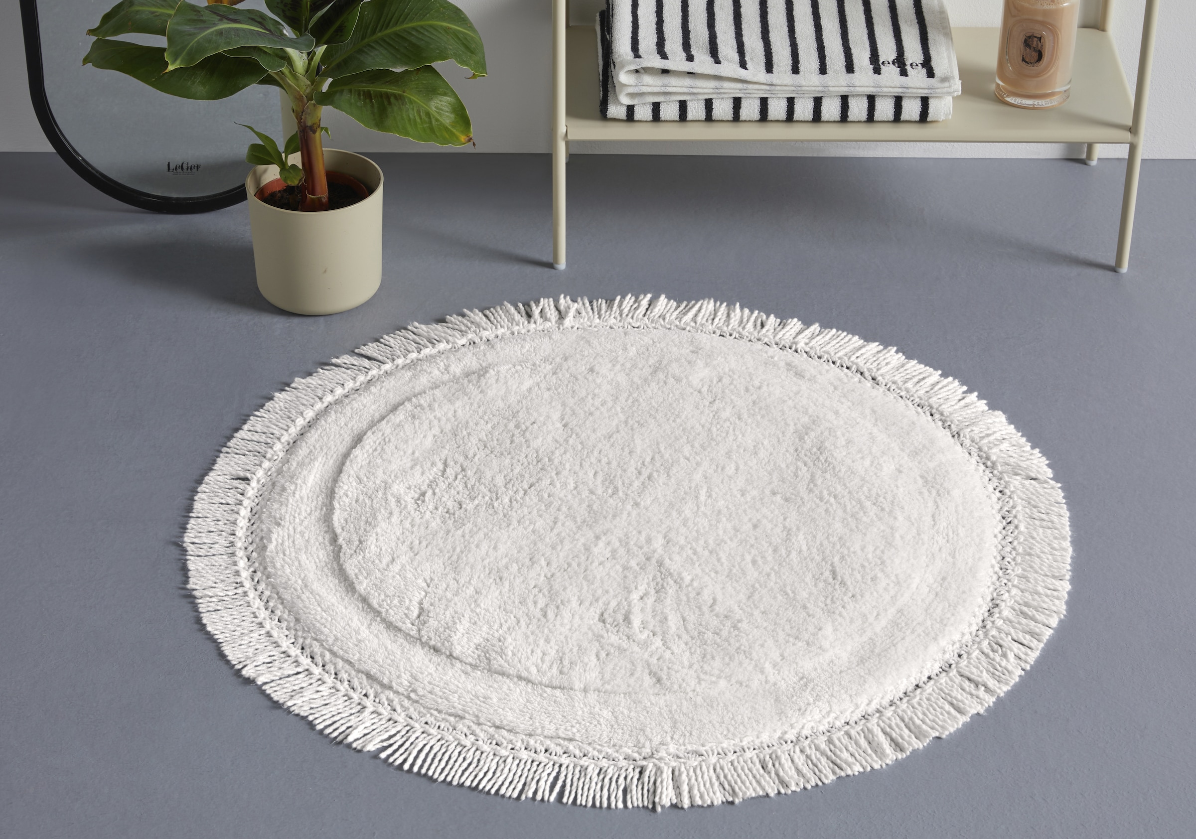 LeGer Home by Lena Gercke Badematte "Tamsin, Badvorleger, Badezimmer Teppic günstig online kaufen