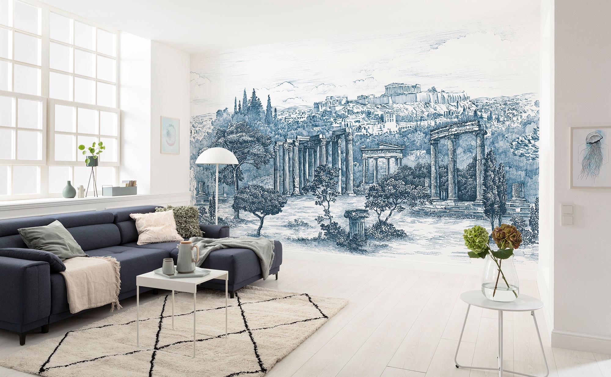 Komar Vliestapete »Digitaldruck Vlies -  Ruins - Größe 400 x 250 cm« bedruckt glatt Wohnzimmer, Schlafzimmer