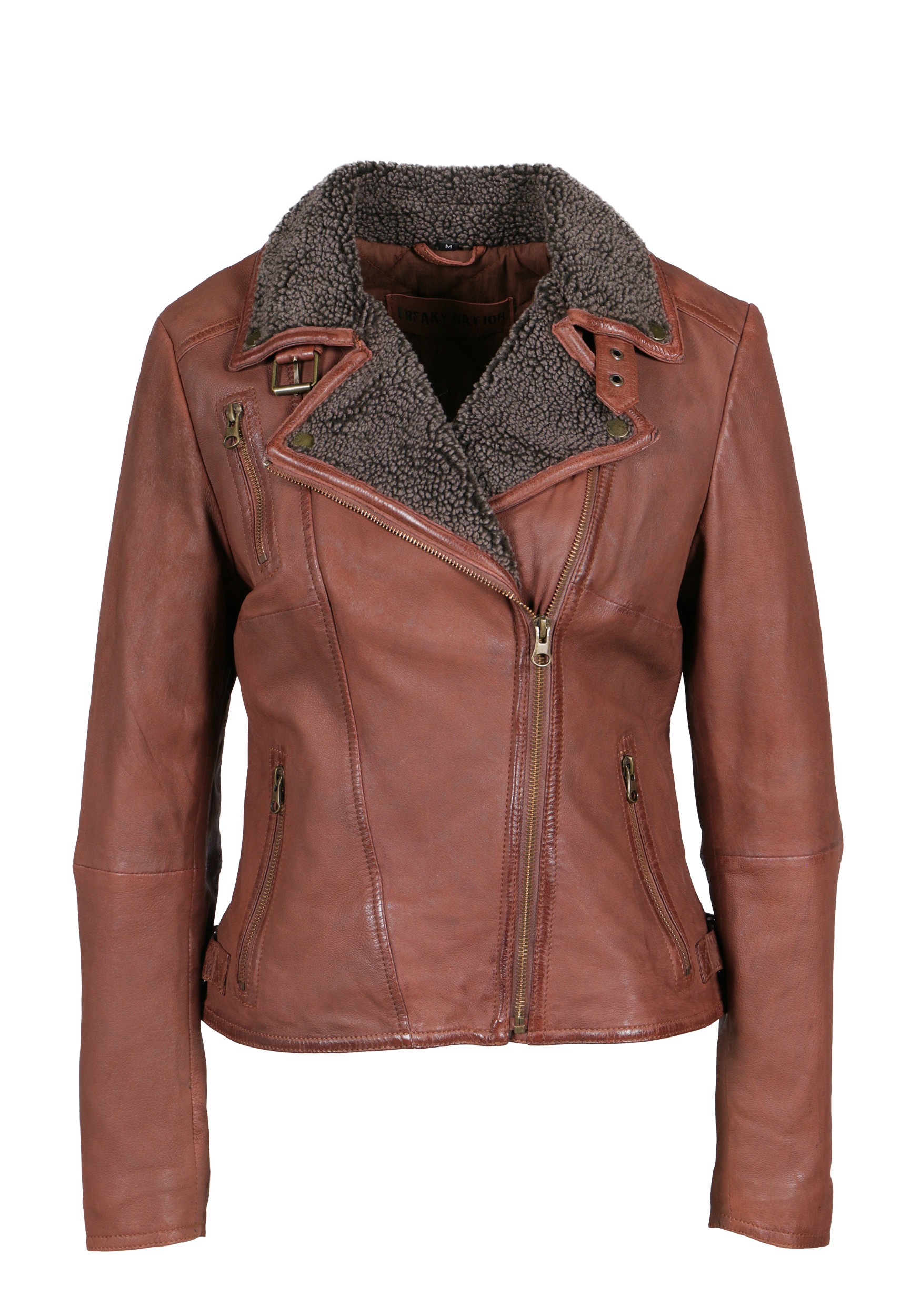 Freaky Nation Lederjacke "Cold Princess-FN" günstig online kaufen