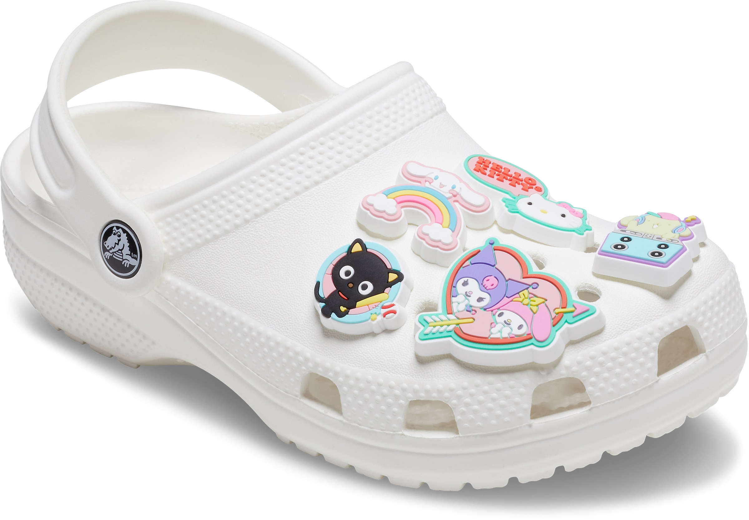 Crocs Schuhanstecker »Jibbitz™ Hello Kitty«, (Set, 5 tlg., Kein Spielzeug. Nicht für Kinder unter 3 Jahren geeignet), mit verschiedenen Motiven