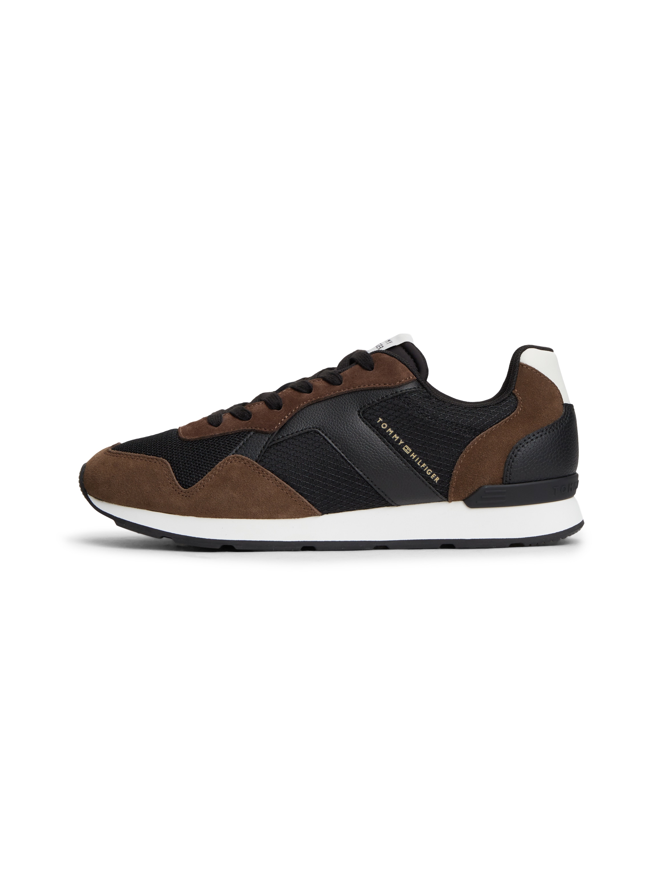 Tommy Hilfiger Sneaker »T HILFIGER CORE MIX RUNNER«  Schnürschuh, Halbschuh, Freizeitschuh mit Kontrastbesätzen