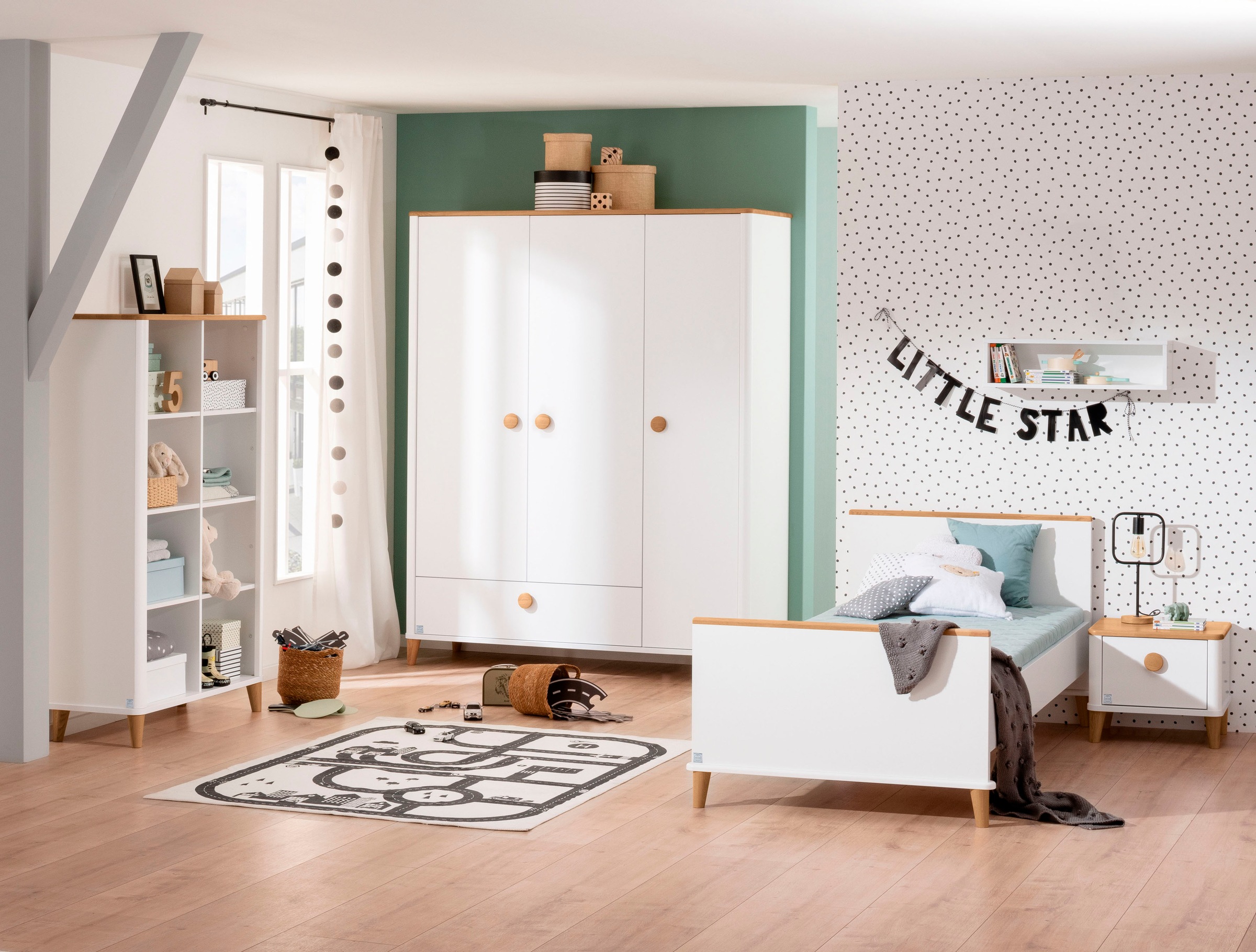 PAIDI Nachtkommode "LOTTE & FYNN Steiff by PAIDI, Schublade mit Soft-Close" günstig online kaufen