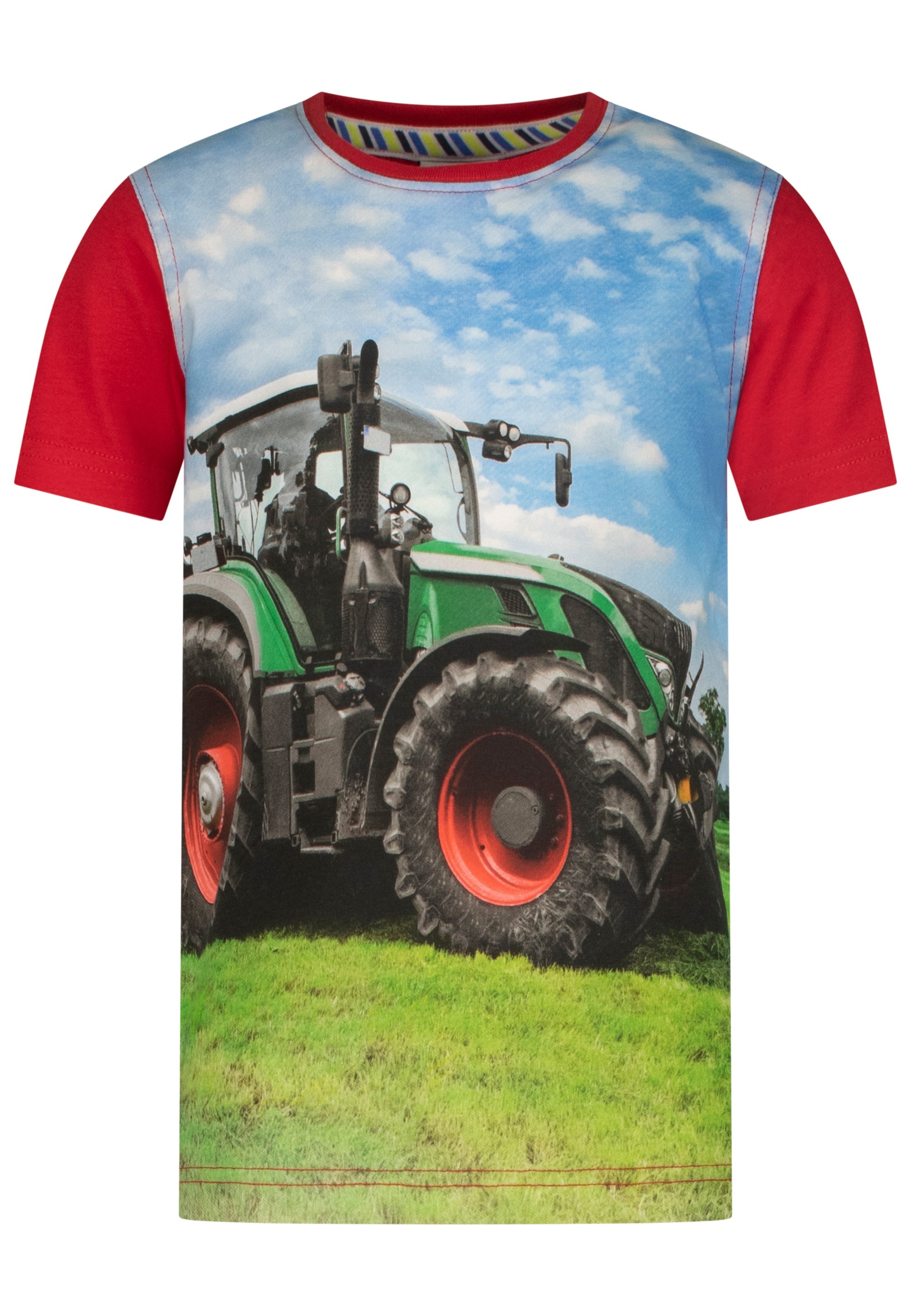 SALT AND PEPPER T-Shirt »Traktor«, (2 tlg.), mit realistischem Fotodruck