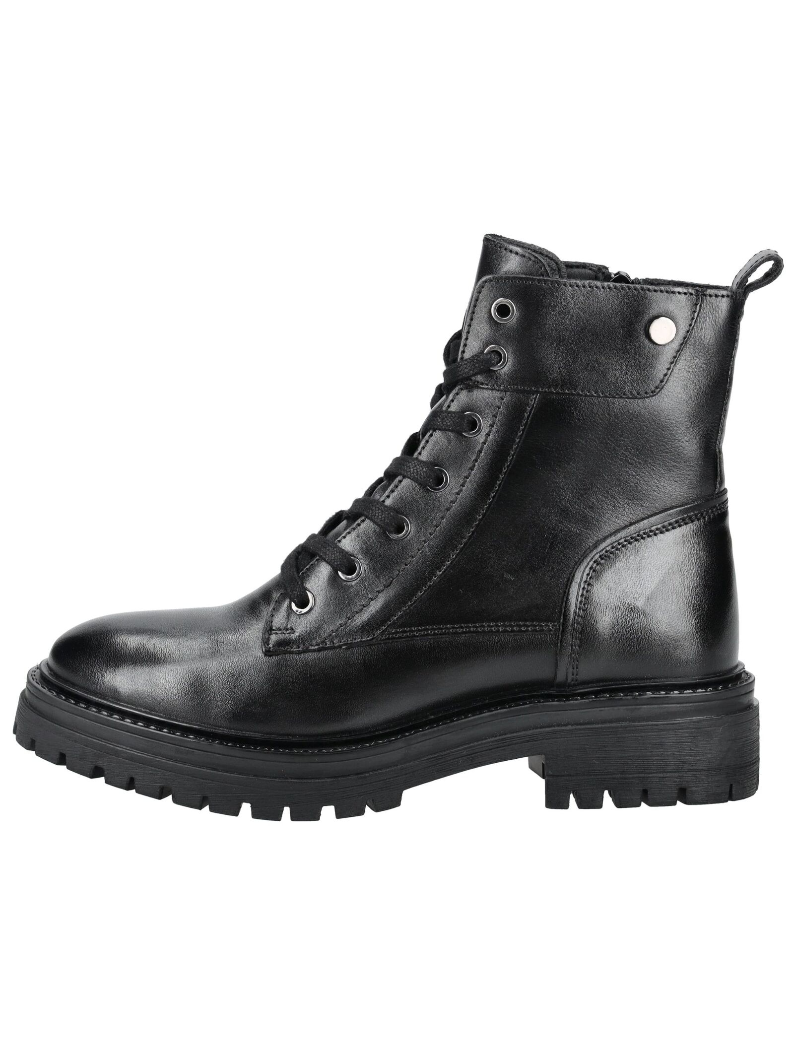 Geox Schnürstiefelette »Geox Stiefelette Glattleder«