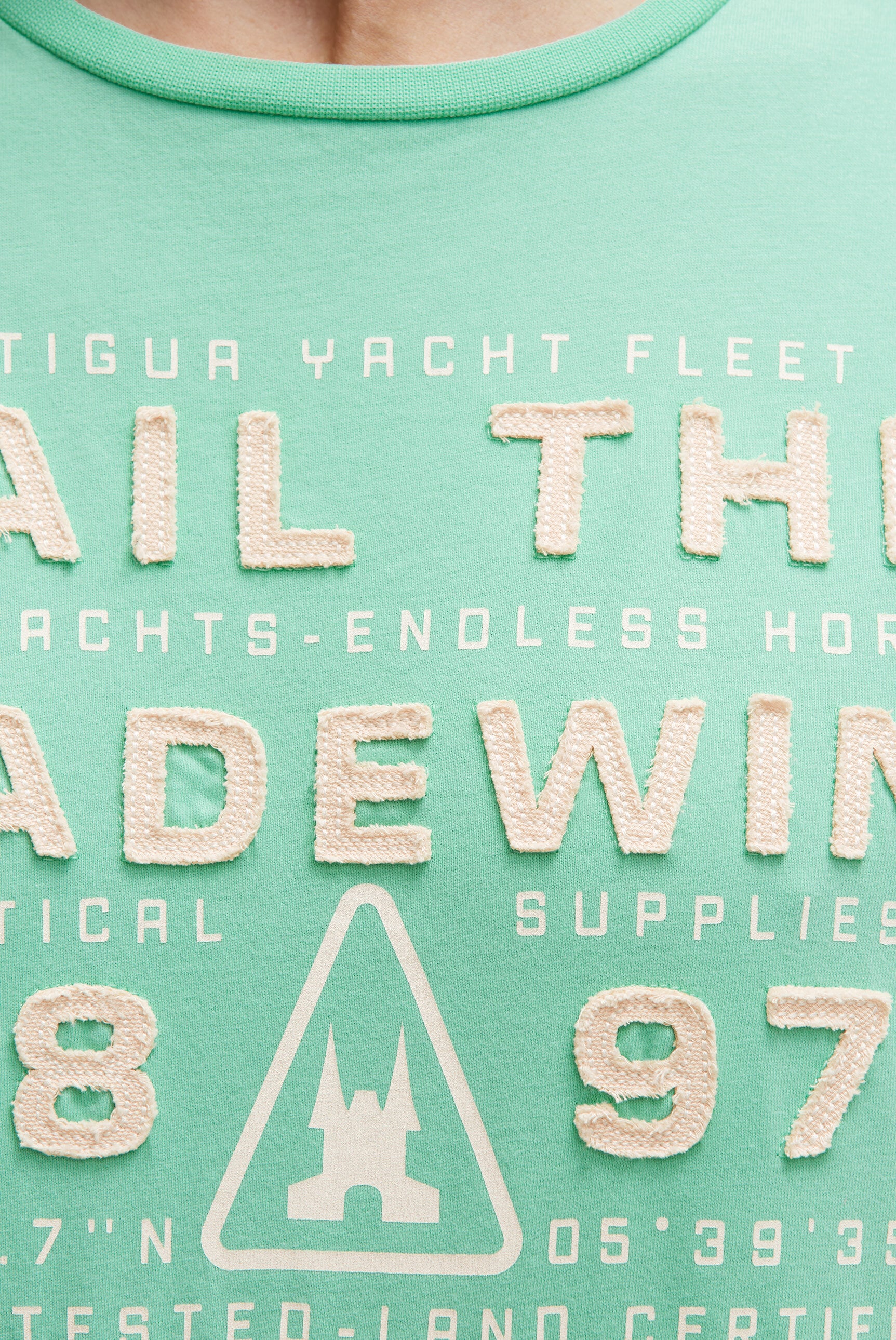 Gaastra Rundhalsshirt mit Necktape