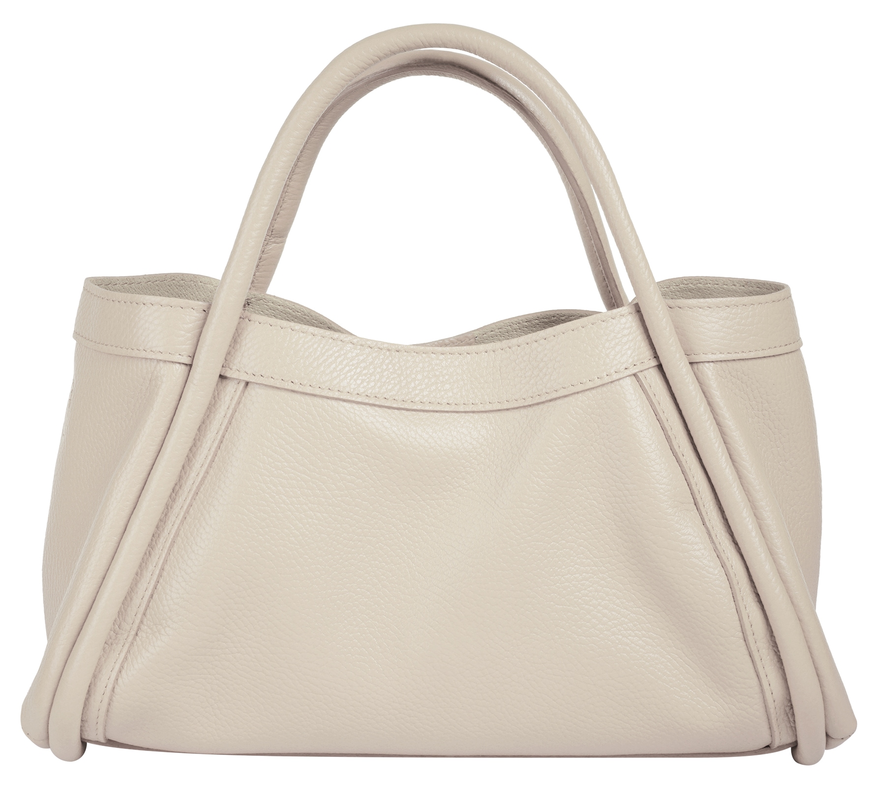 Cluty Henkeltasche »2 in 1«, echt Leder, Made in Italy