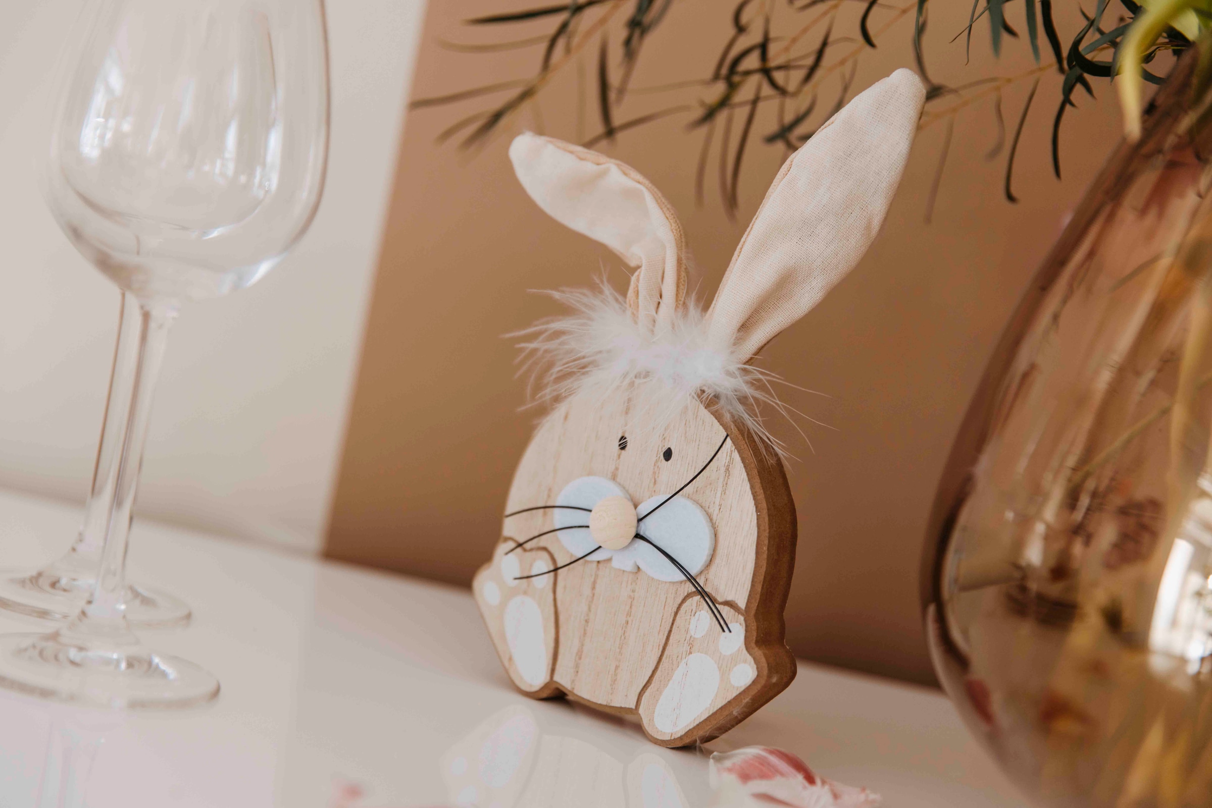 RIFFELMACHER & WEINBERGER Osterhase »Hase Crazy, sitzend«, Osterdeko aus  Holz bestellen | BAUR