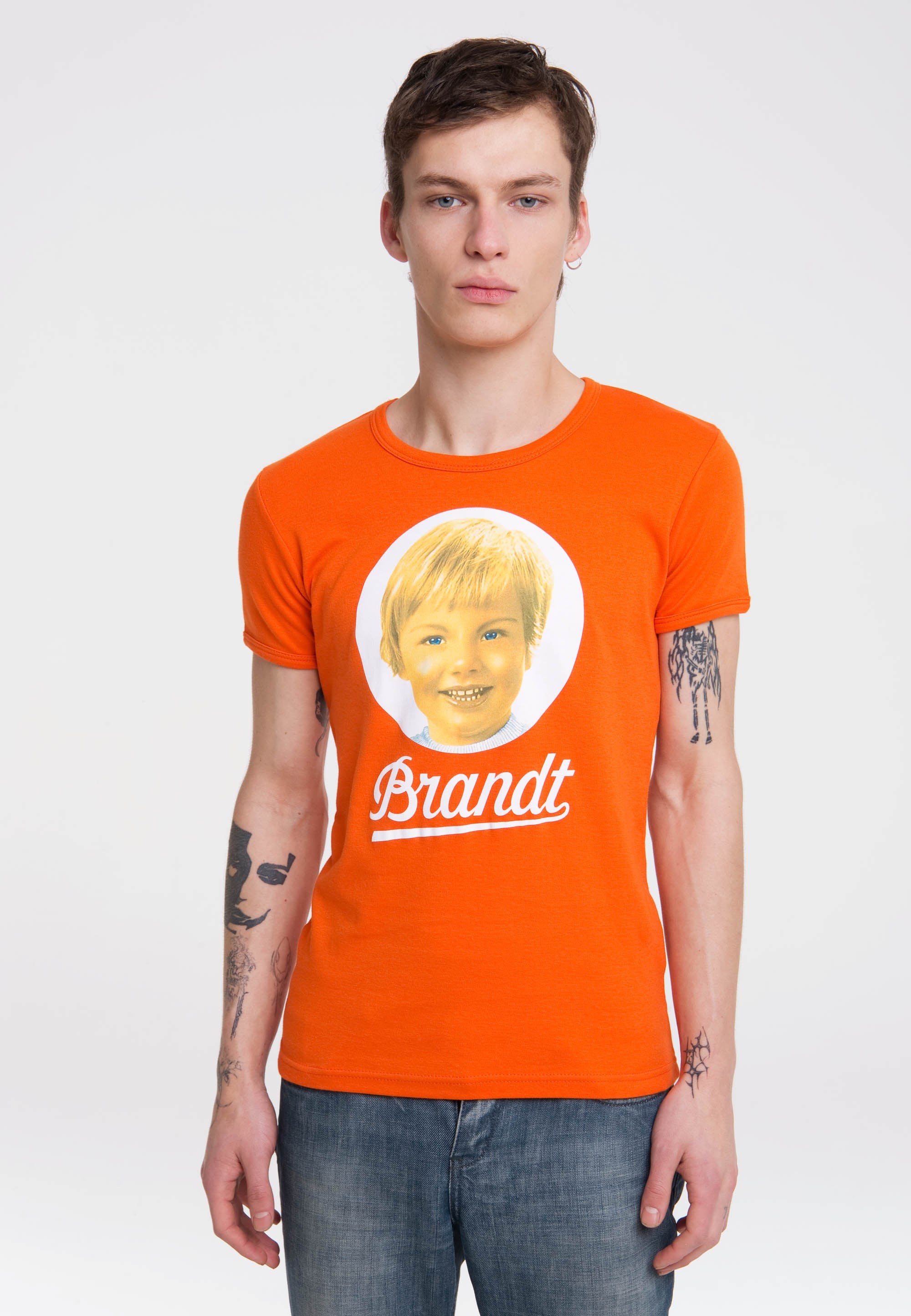 LOGOSHIRT T-Shirt »Brandt Logo«, mit Brandt-Print