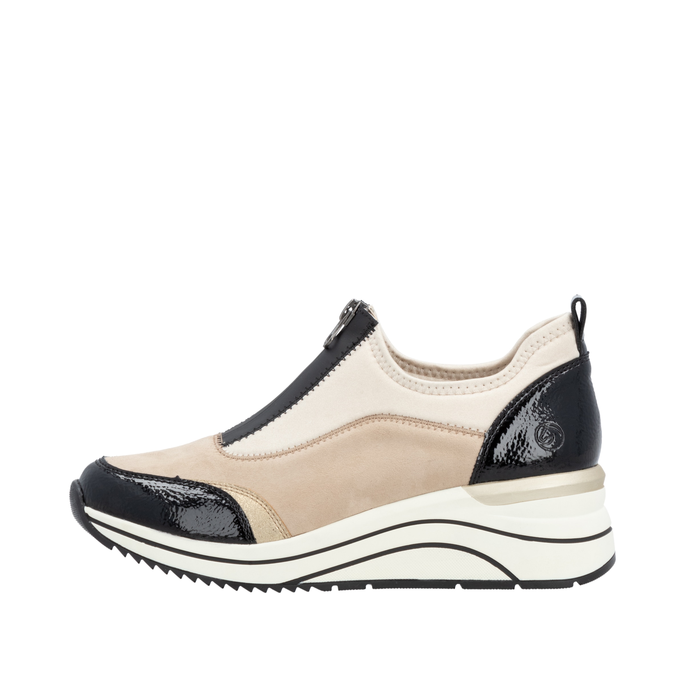 Remonte Slip-On Sneaker »Elisabeth Hurley-Collection«, Keilsneaker, Slipper, Schlupfschuh, Freizeitschuh, vegan