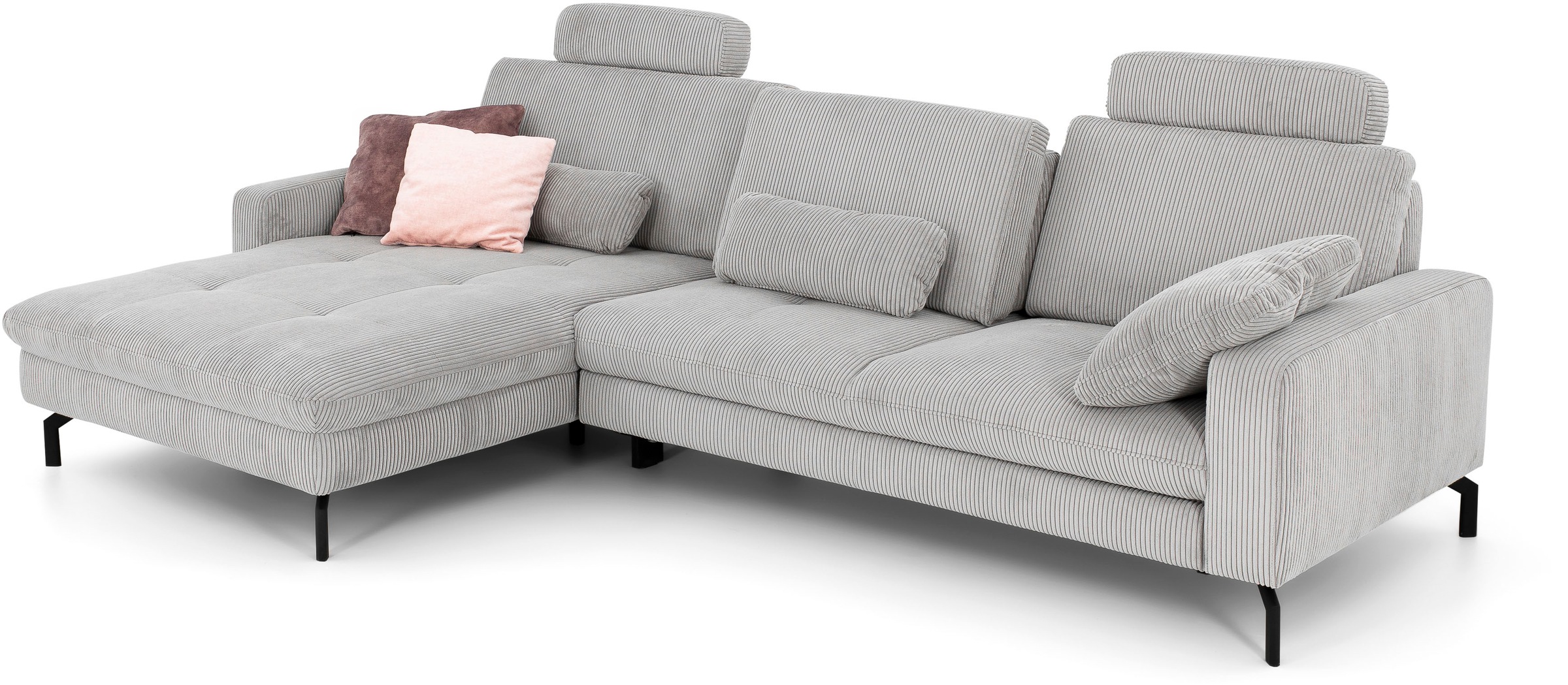 Die PlanBar Ecksofa »MP-IN20110 L-Form mit Federkern-Polsterung«, optional mit Funktionen erhältlich