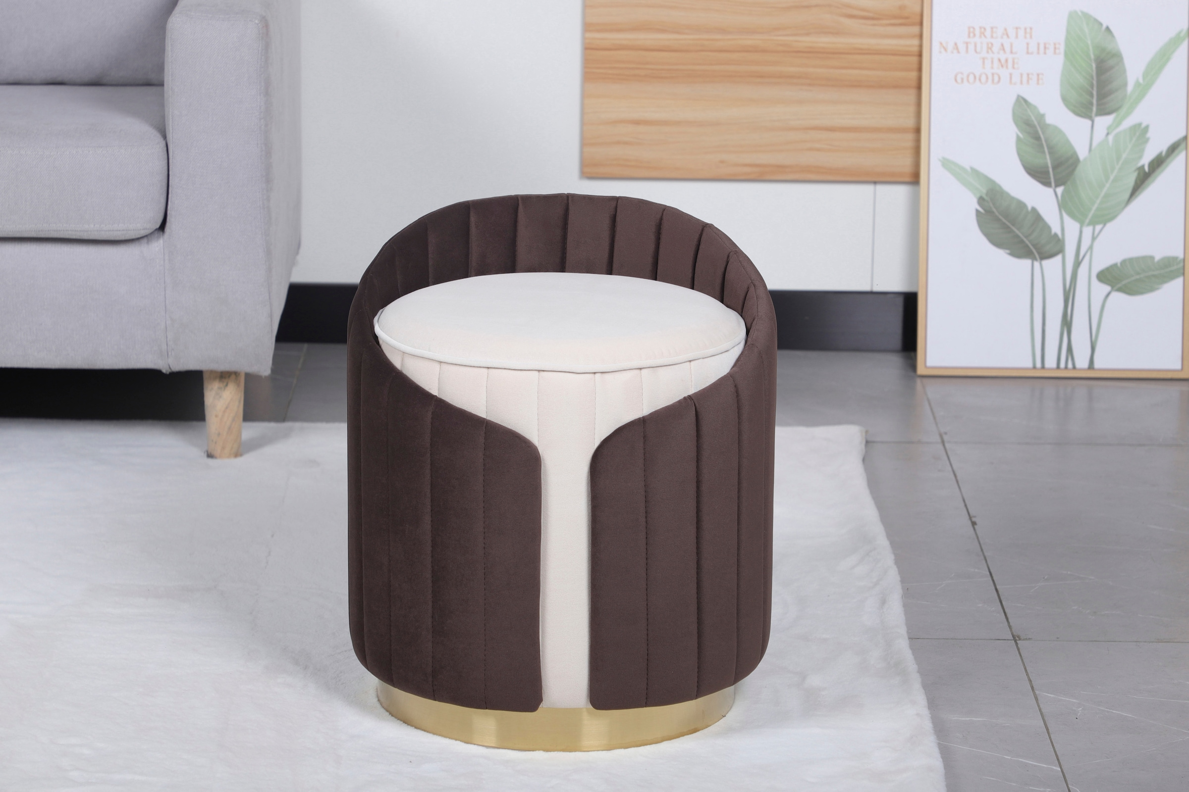 Kayoom Sitzhocker "Hocker Corin 145, Modernes Design, Komfortabel mit Rücke günstig online kaufen