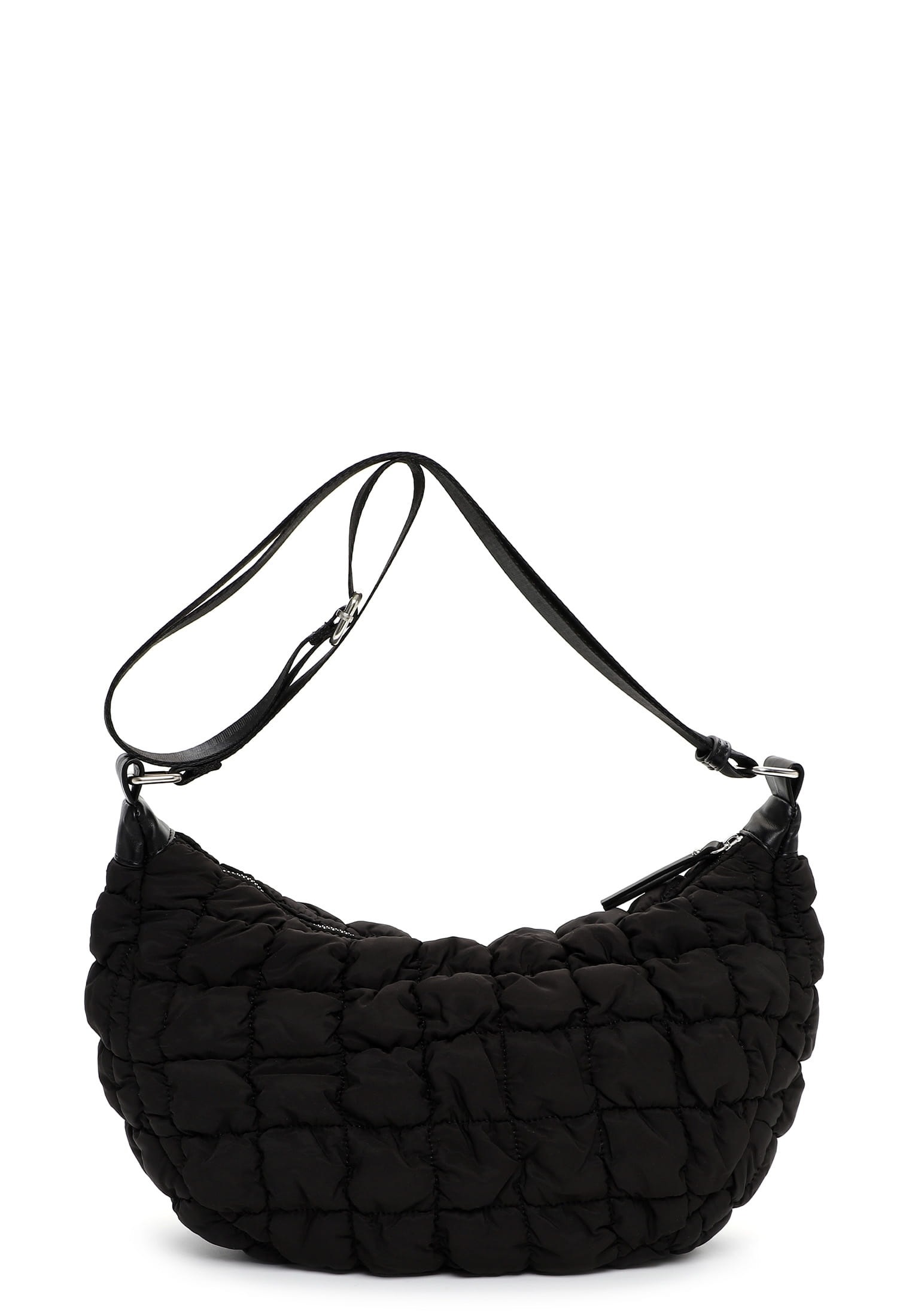Umhängetasche EMILY & NOAH "Umhängetasche E&N Epinal RUE 09", Damen, Gr. B/H/T: 42cm x 23cm x 13cm 0, schwarz 100, Polyester, Taschen Umhängetasche 2