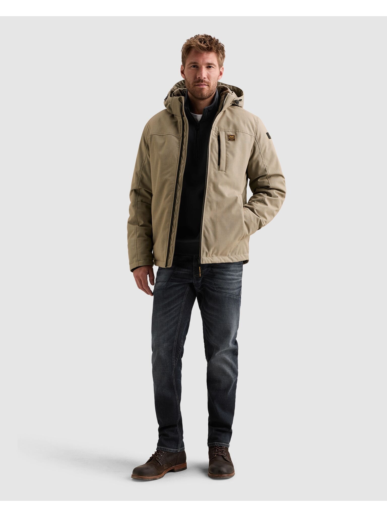 PME LEGEND Outdoorjacke mit Kapuze mit Kapuze, wasserabweisend