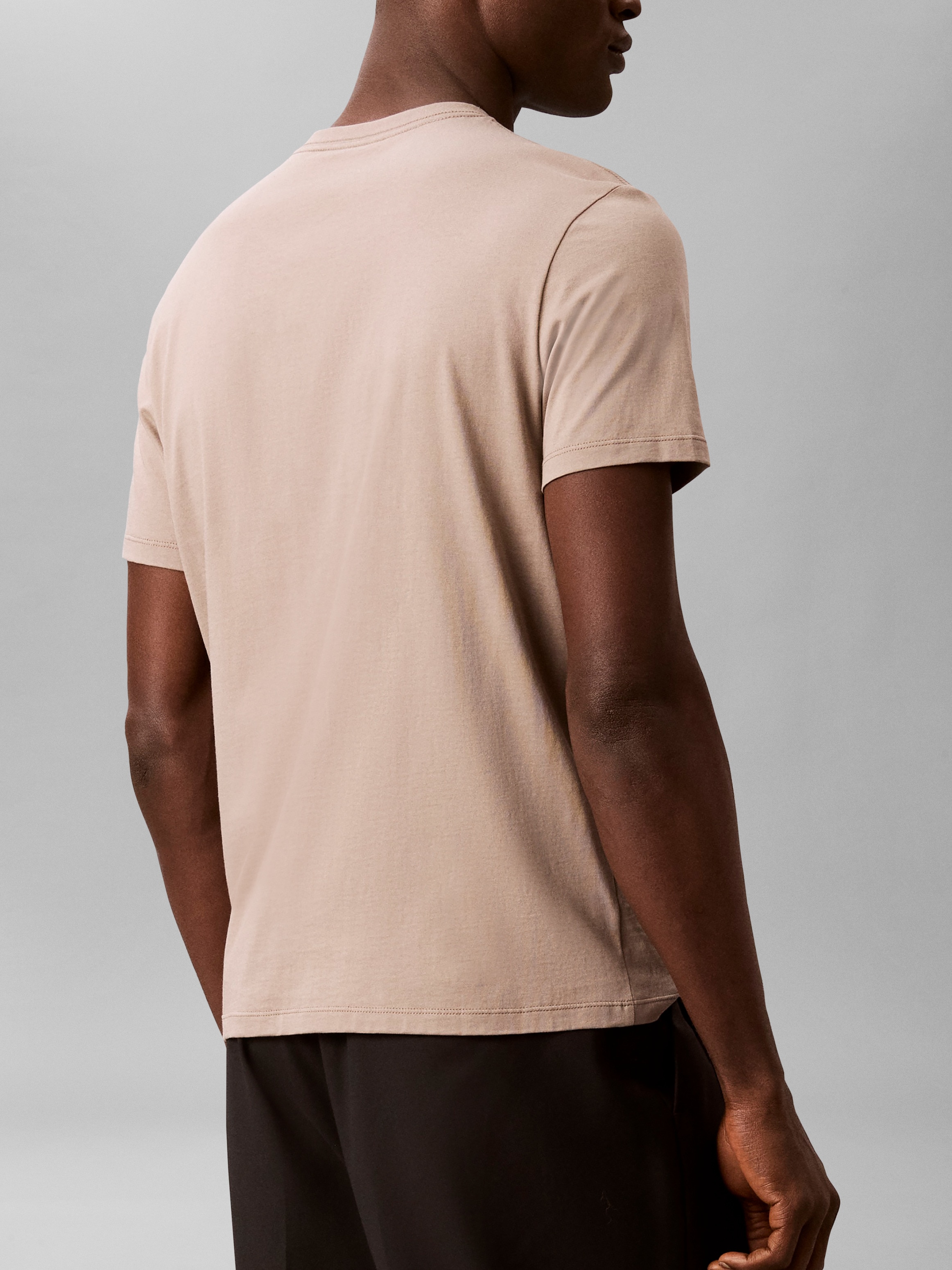 Calvin Klein T-Shirt Reine Baumwolle, Regular Fit, Glanzdruck