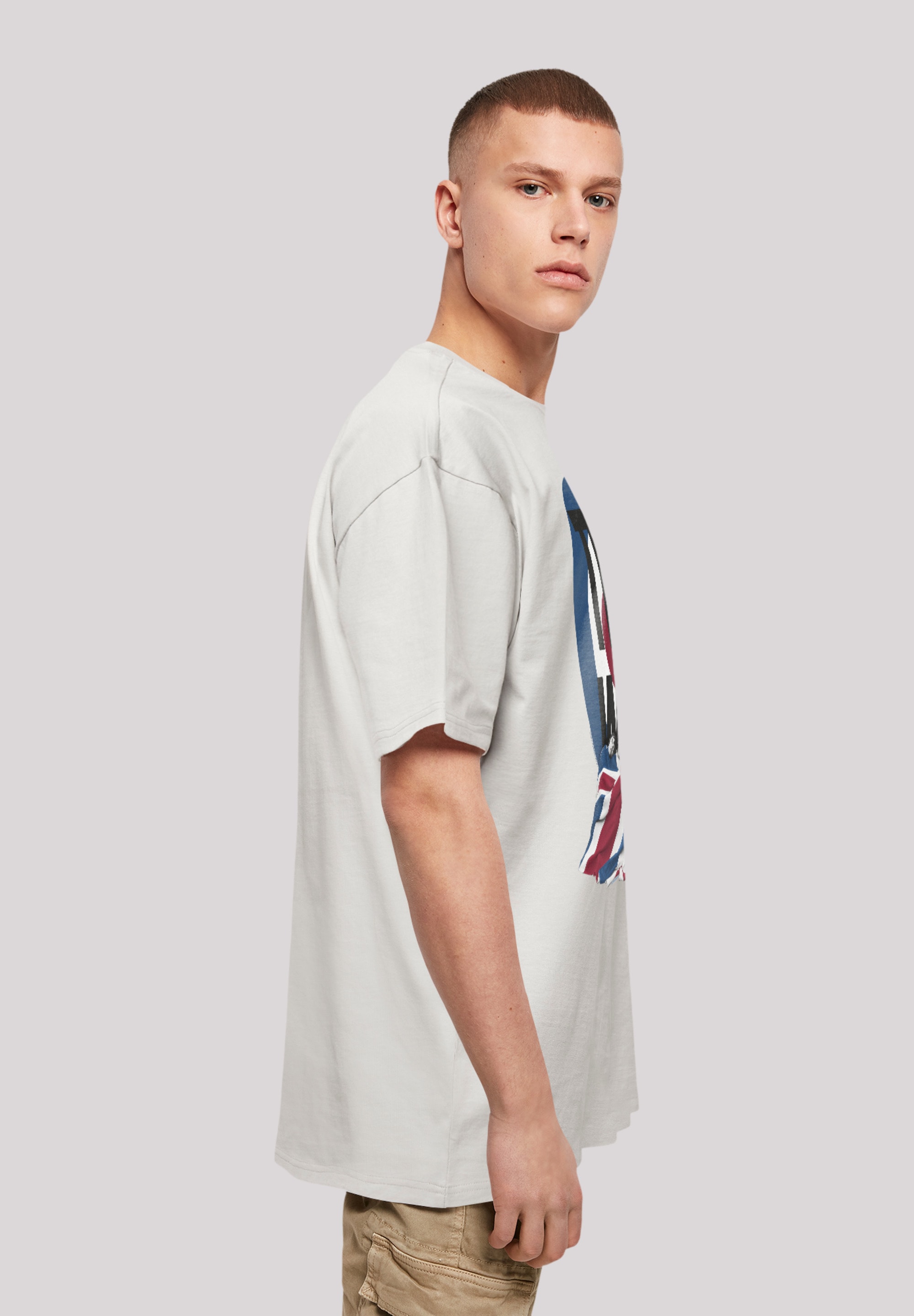 F4NT4STIC T-Shirt »The Who Flag Blanket«, Premium Qualität