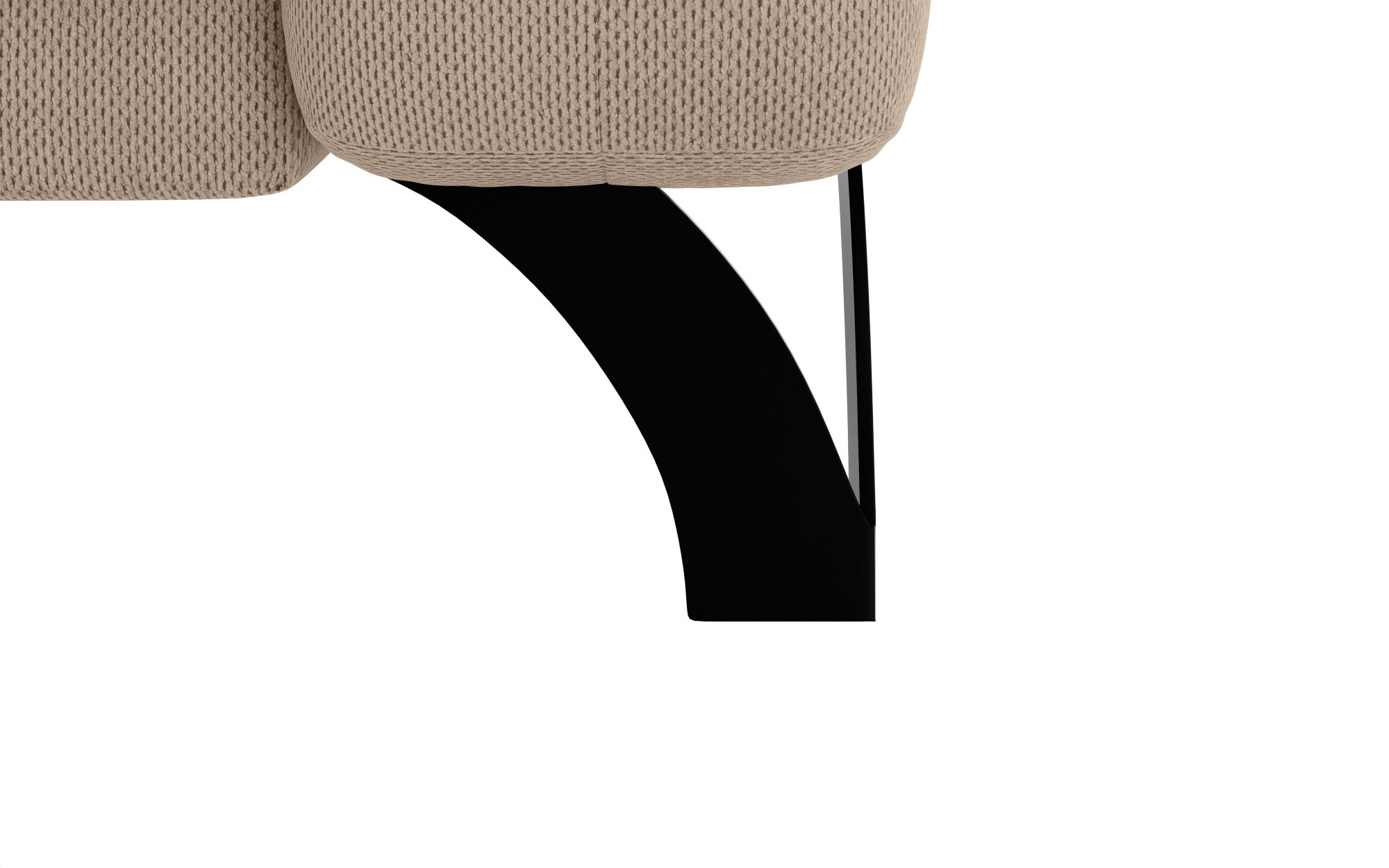 INOSIGN Ecksofa »FAIRVIEW mit verstellbaren Rückenlehne, Maße B/T/H: 234/174/93 cm«, L-Form mit Wellenunterfederung, Recamiere beidseitig montierbar