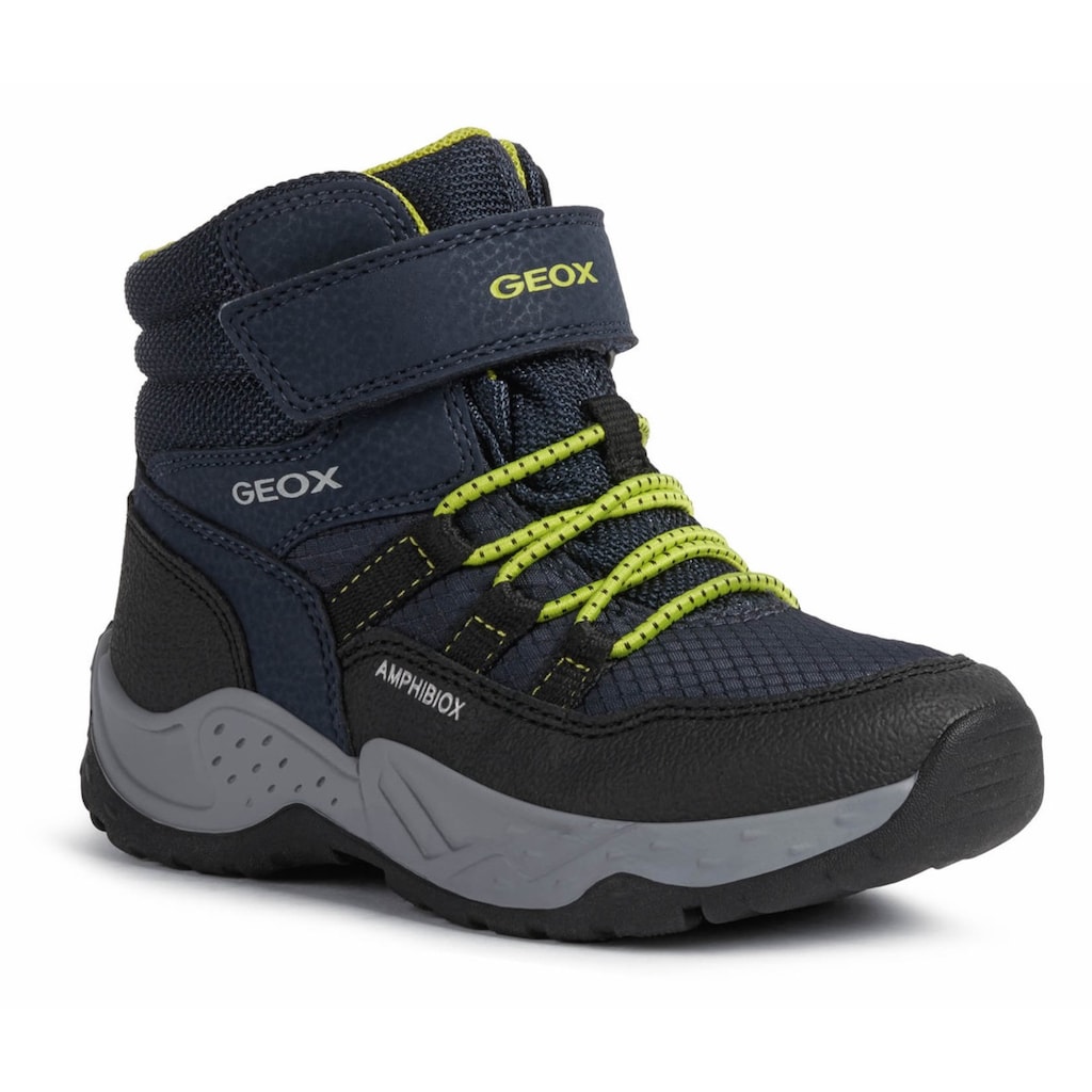 Geox Schnürboots »J SENTIERO BOY B ABX«, mit Warmfutter und Amphibiox-Ausstattung