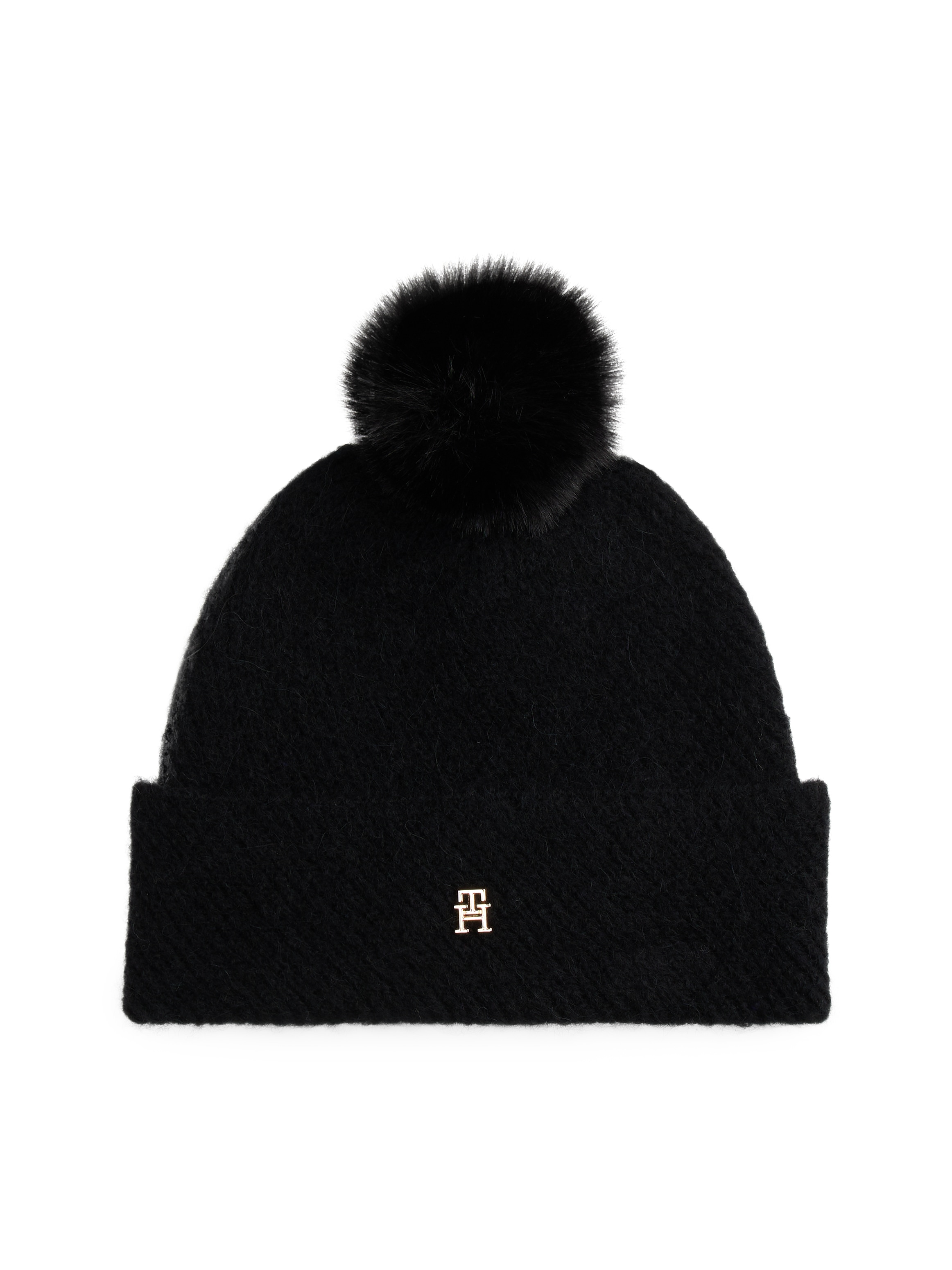 Tommy Hilfiger Bommelmütze "POM POM BEANIE", Regular fit mit Bommel günstig online kaufen