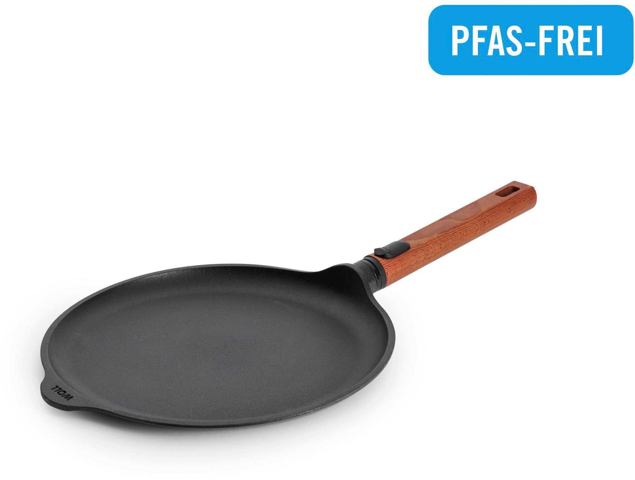 WOLL Crêpepfanne "MADE IN GERMANY - Eco Logic QXR Guss-Crêpespfanne" Aluminiumguss 1 Stk. tlg. Diamond-QXR - Beschichtung