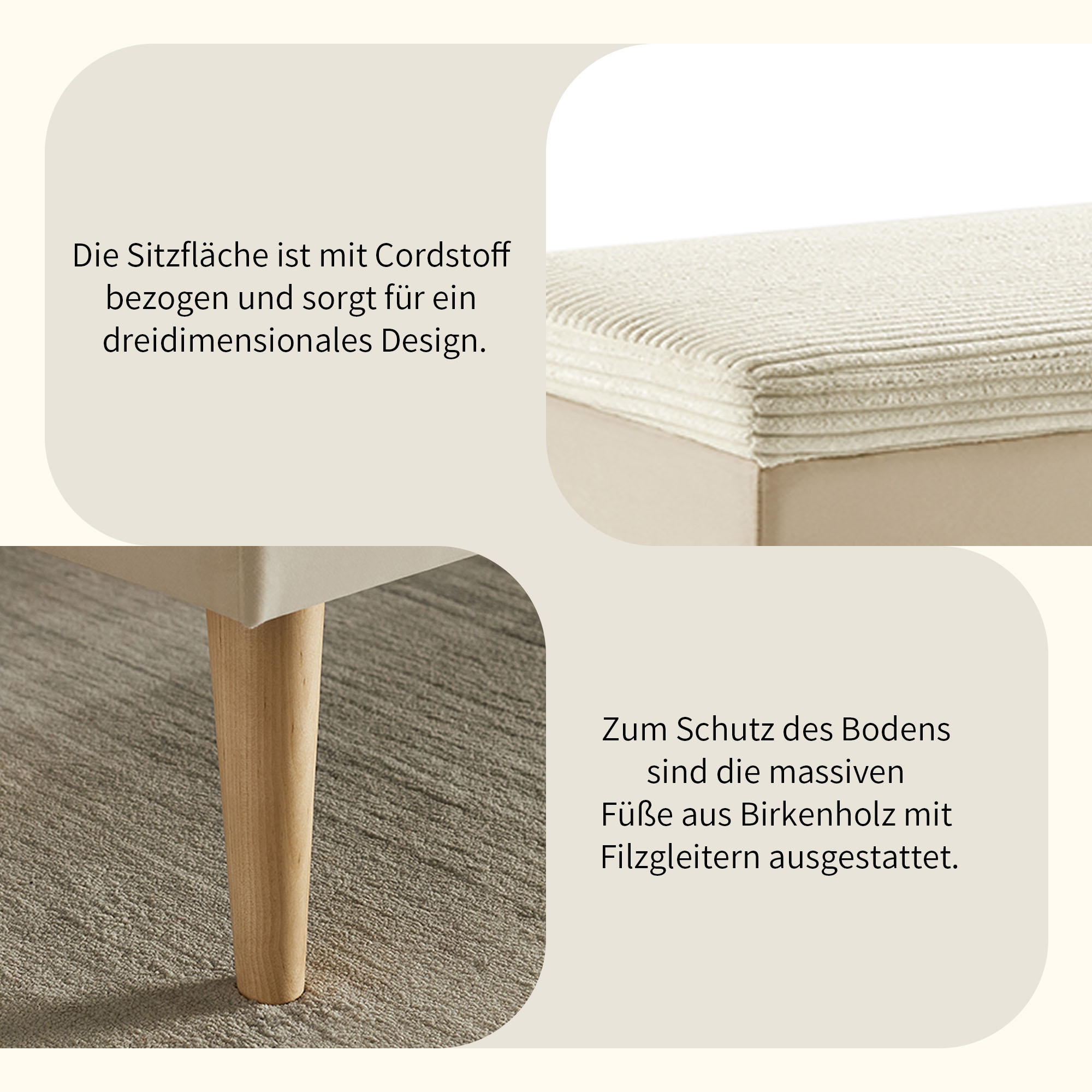 Home affaire Bettbank »Armandine mit Stauraum«, wahlweise in den Breiten 140cm oder 180cm erhältlich