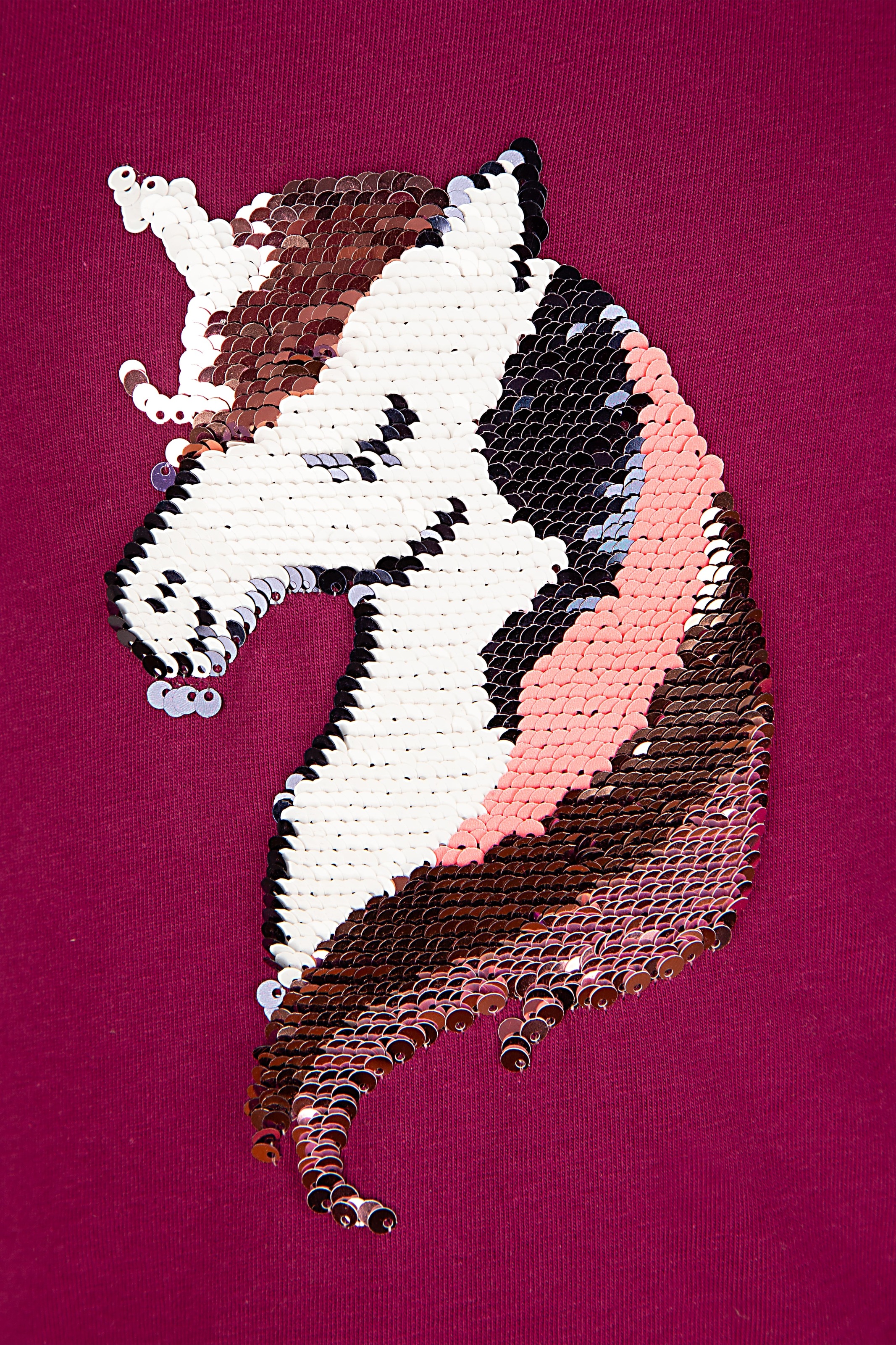 happy girls Langarmshirt, mit süßem Einhorn-Motiv aus tollen Wechsel-Pailletten