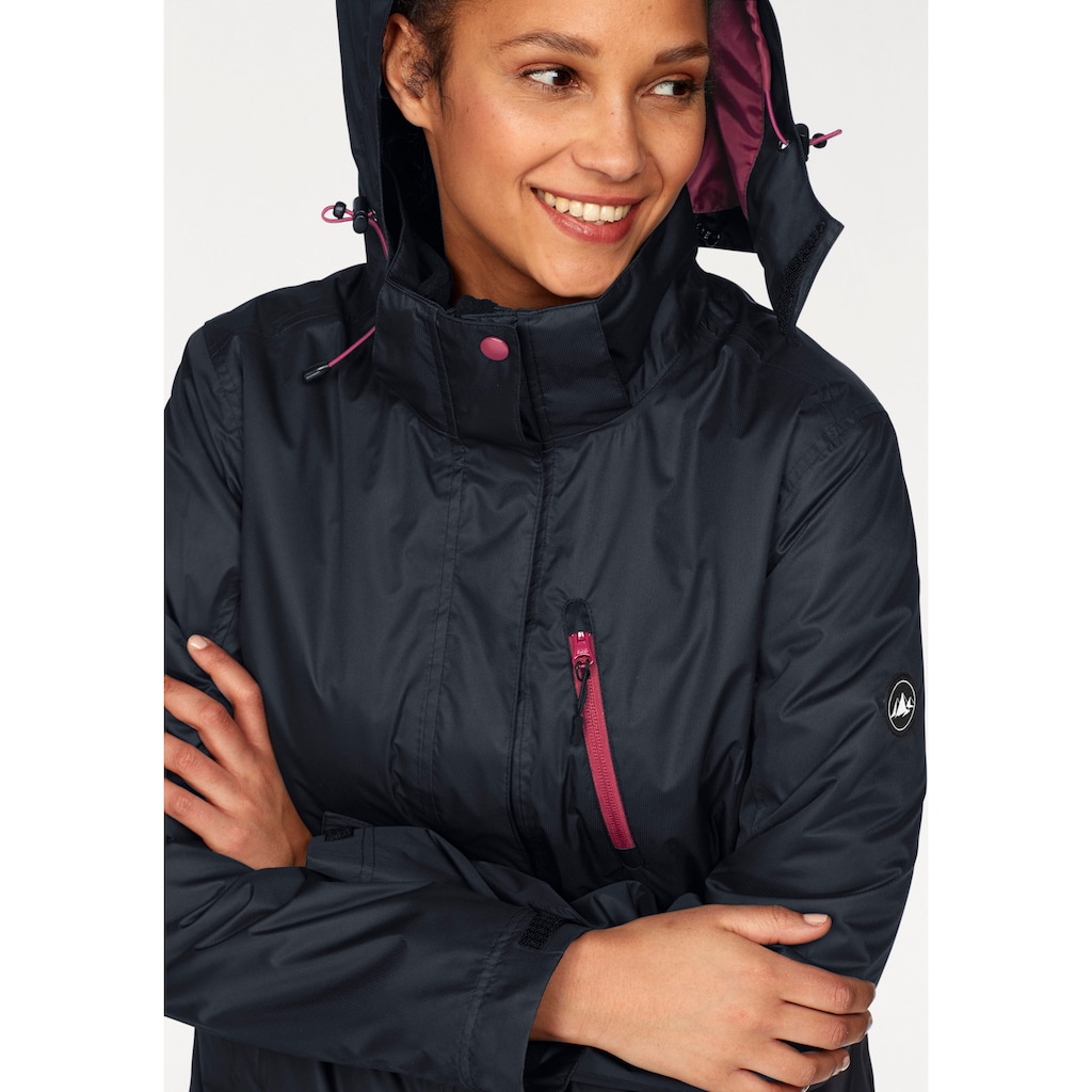 Polarino 3-in-1-Funktionsjacke, (2 St.), mit Kapuze