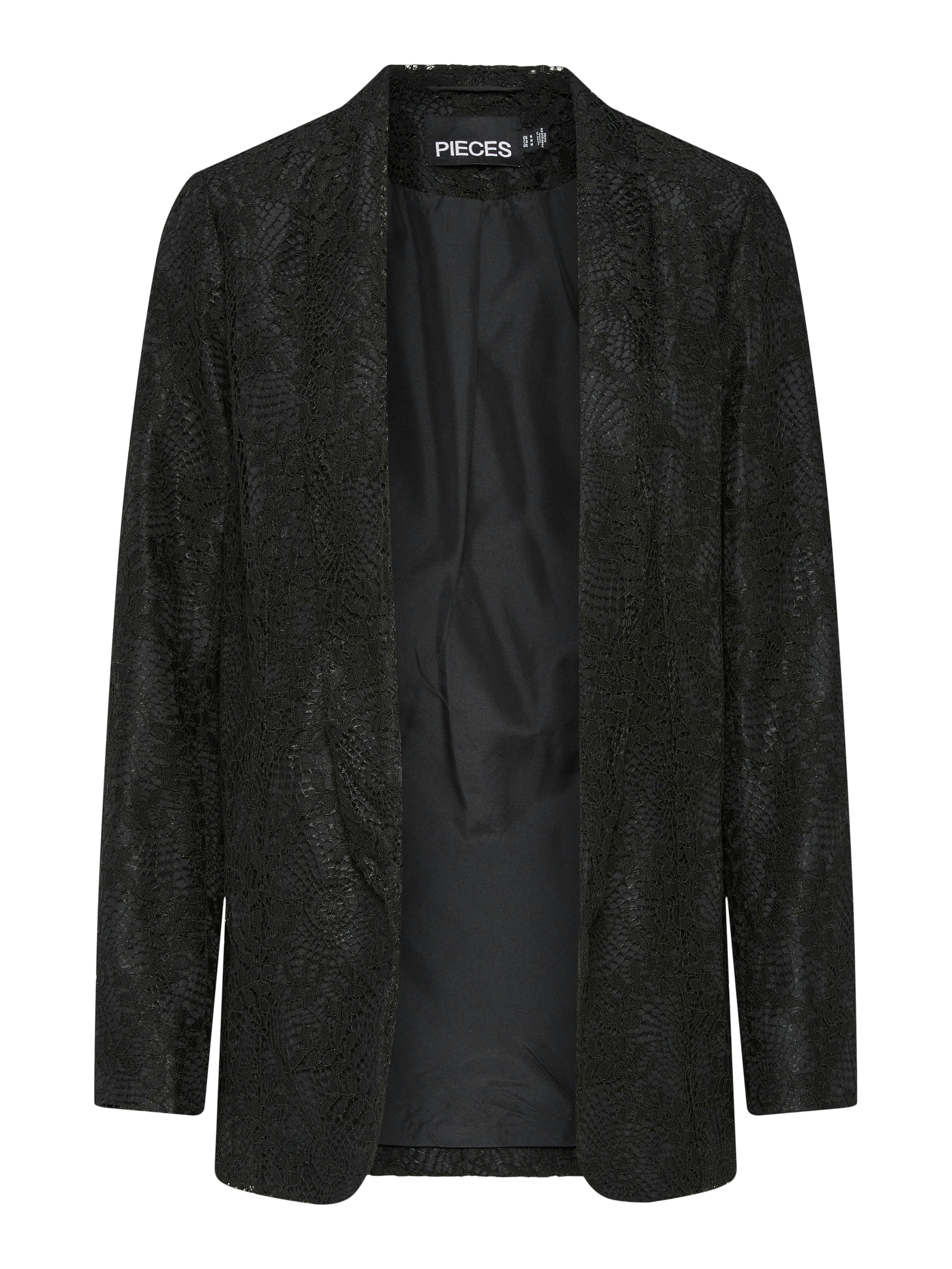 pieces Longblazer »PCBOSULLA LACE BLAZER«, aus Spitze