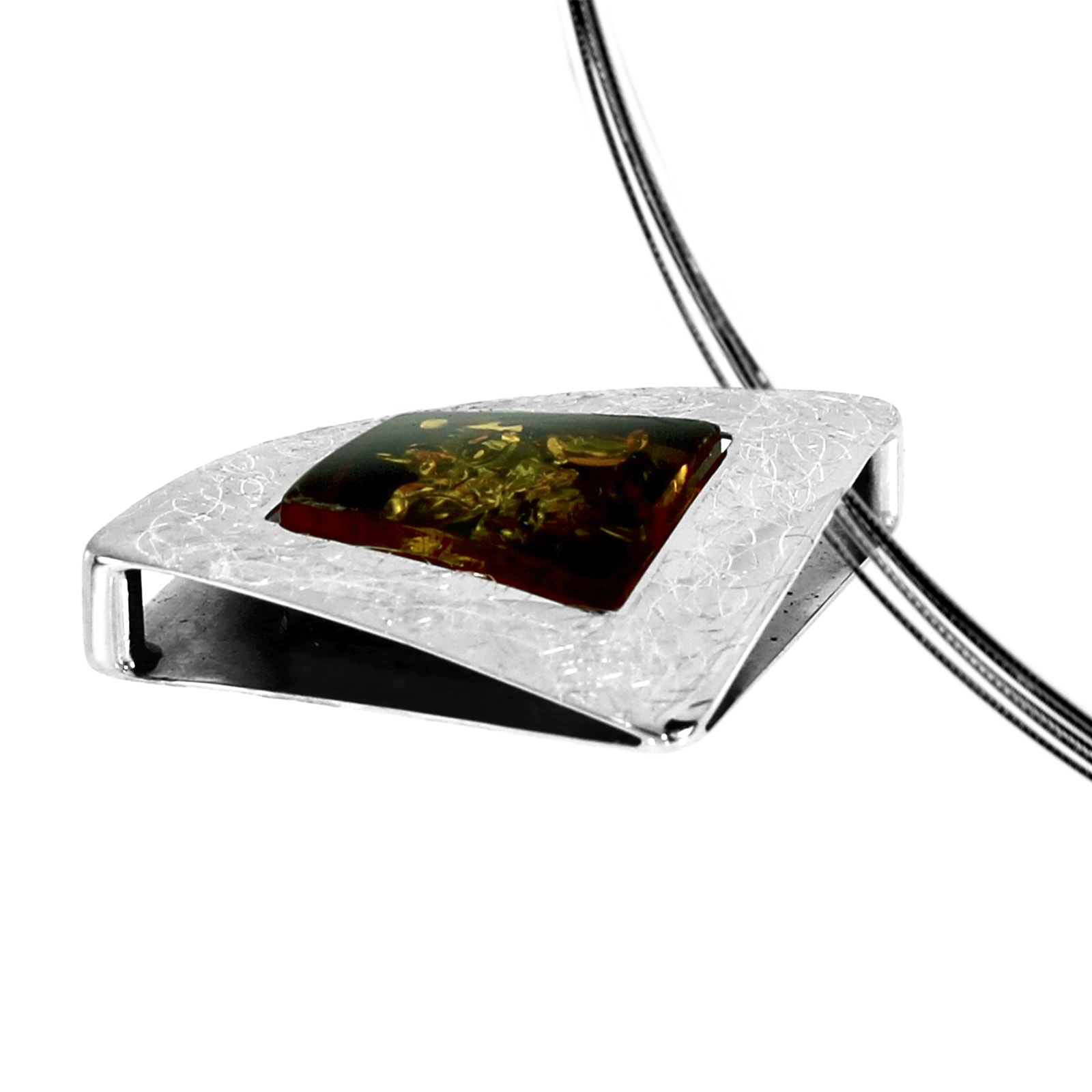 OSTSEE-SCHMUCK Halsreif »Ostsee-Schmuck Halsreif mit Anhänger Gleiter-Alvina«, (2 tlg.)