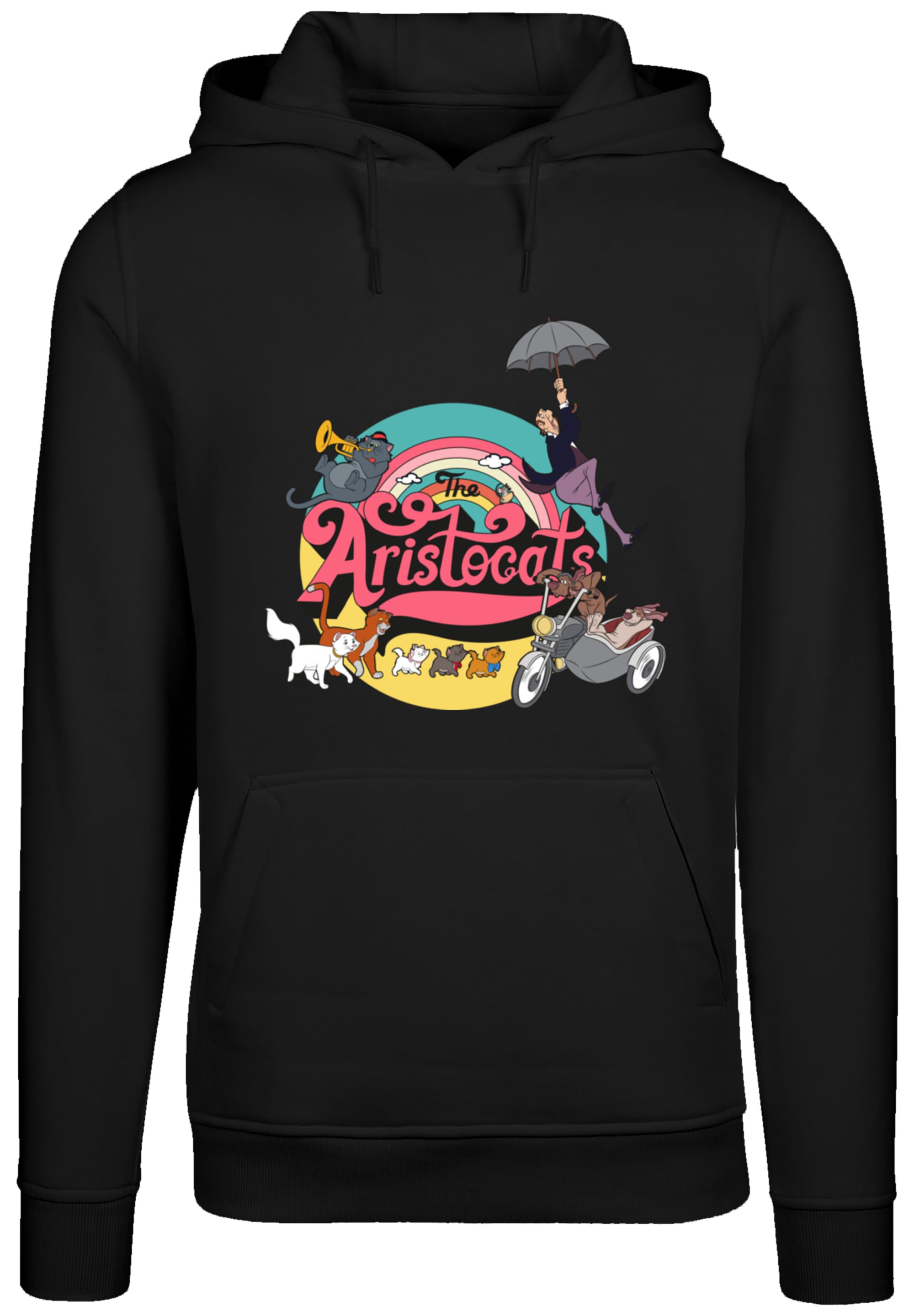 F4NT4STIC Kapuzenpullover "Disney Aristocats Rainbow Fun", Premium Qualität günstig online kaufen