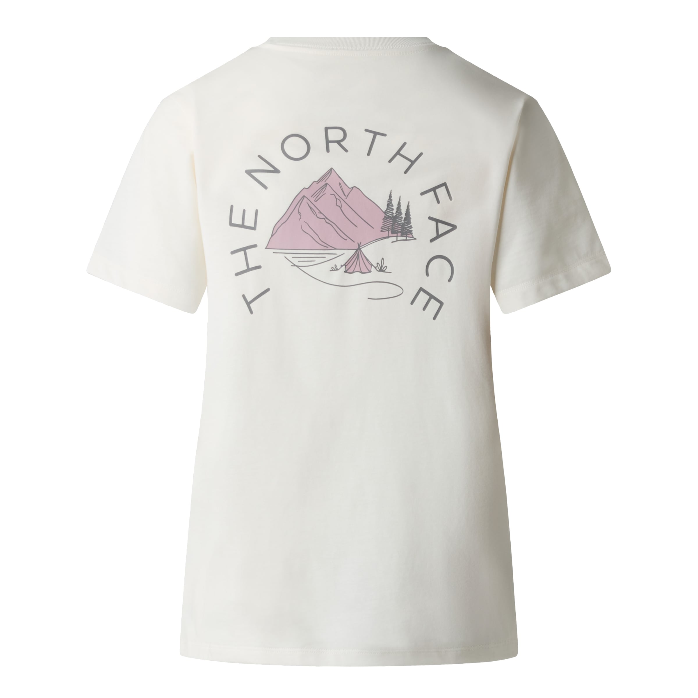 The North Face T-Shirt »W MONTE REGULAR SHORT SLEEVE TEE-GRAPHIC« sportlicher Stil, für Sportmode und Outdoormode, aus Baumwolle