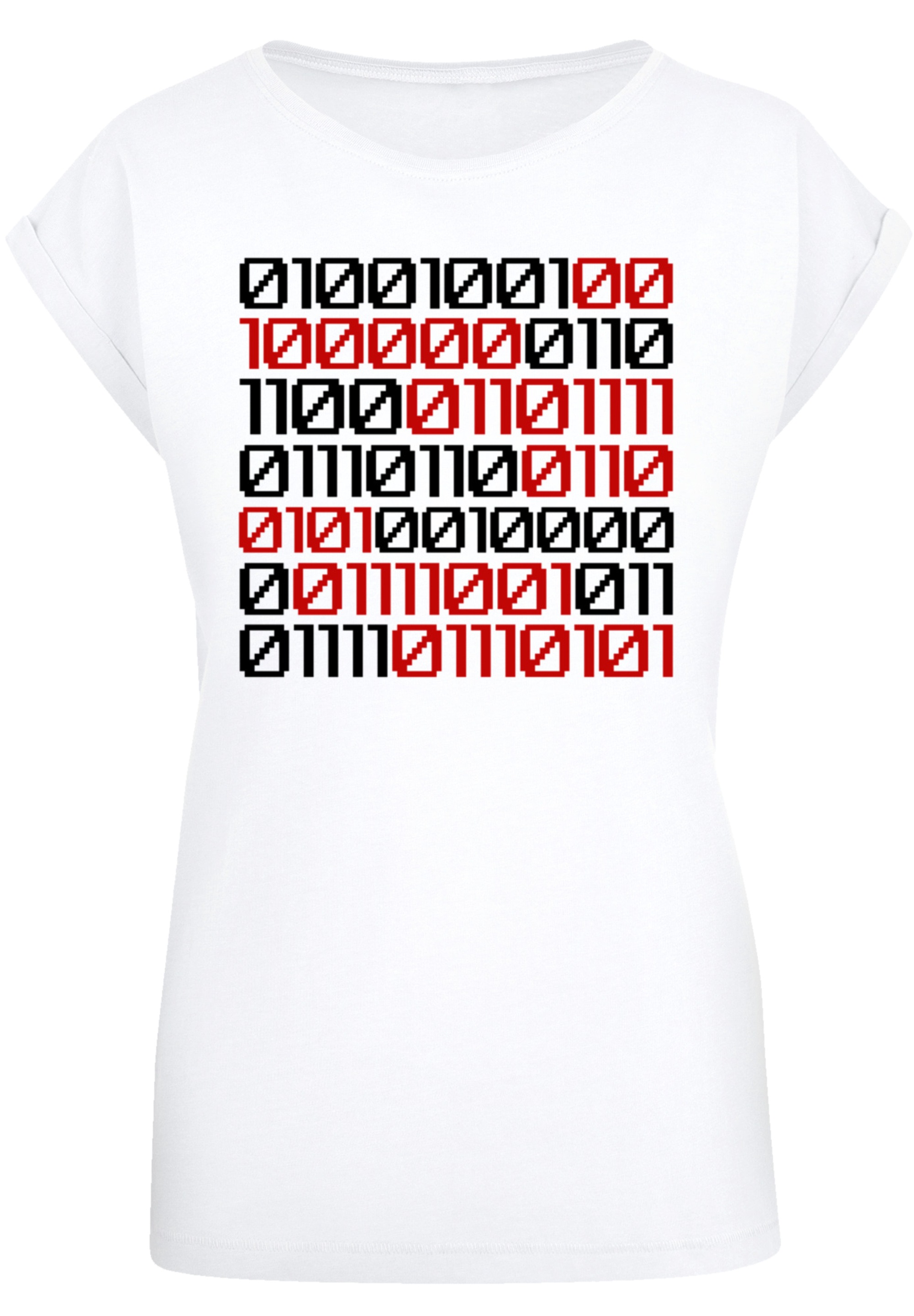 F4NT4STIC T-Shirt »I love you Binary Code Valentinstag«, Premium Qualität