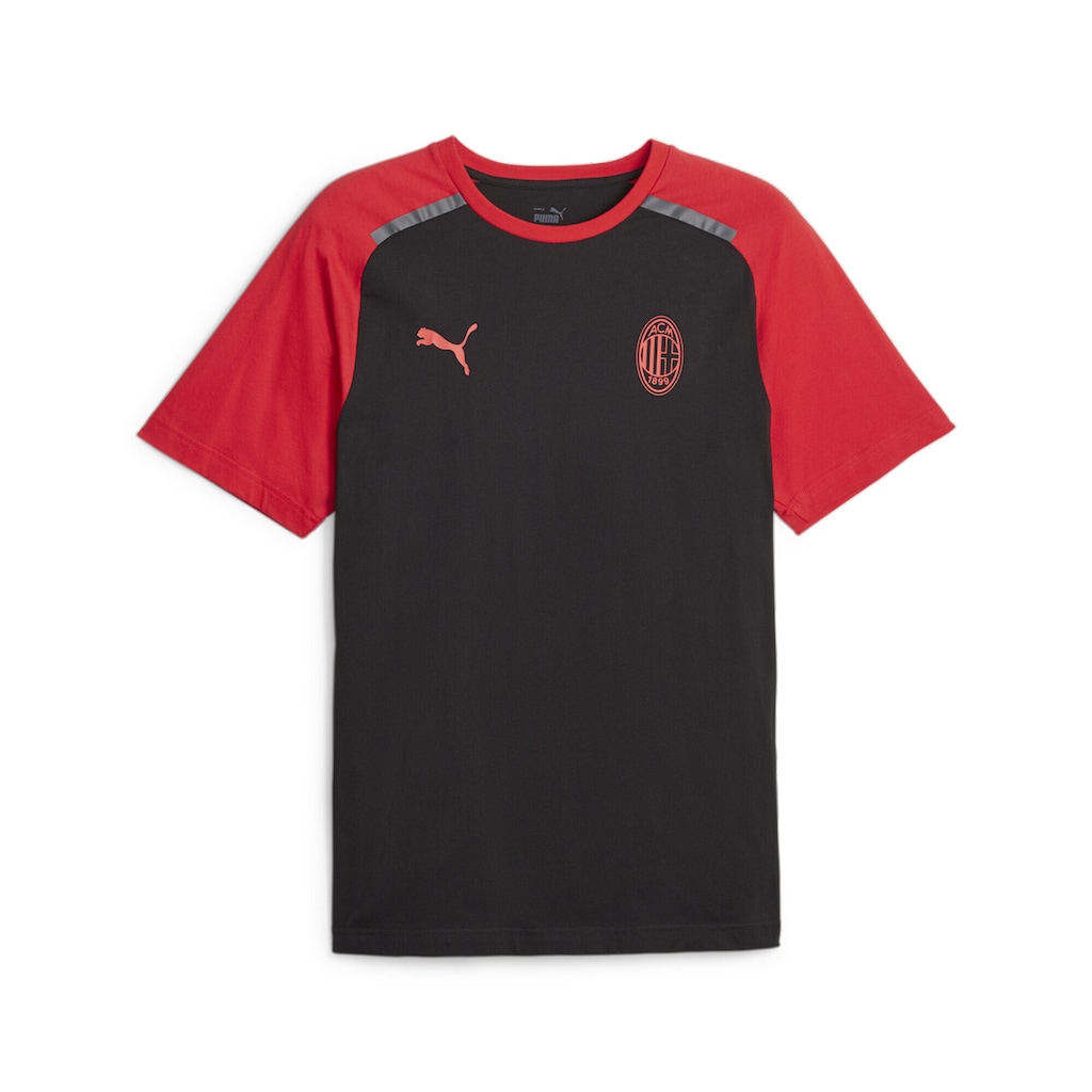 PUMA T-Shirt »AC Milan Football Casuals T-Shirt Herren«