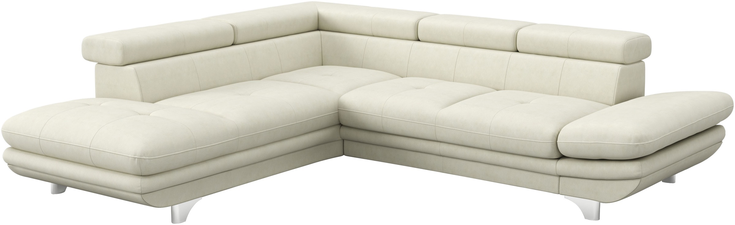 COTTA Ecksofa "Enterprise L-Form", mit Arm- & Kopfteilverstellung, wahlweis günstig online kaufen