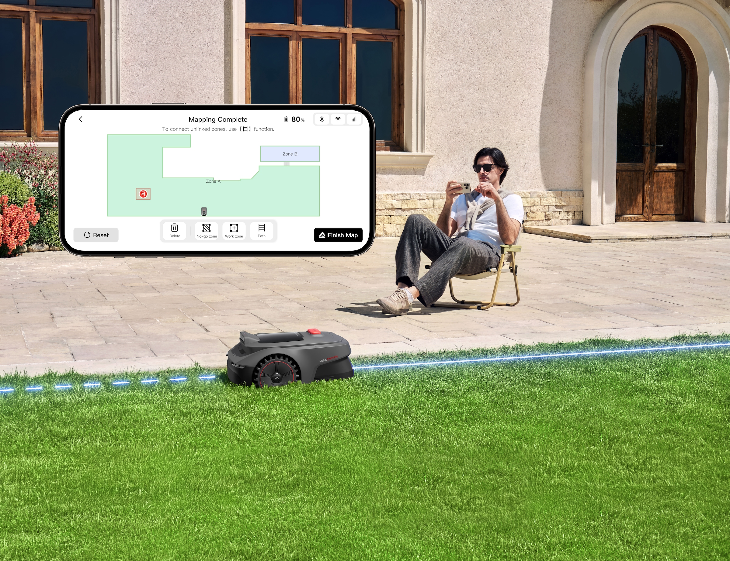 Mova Rasenmähroboter »Viax 250«