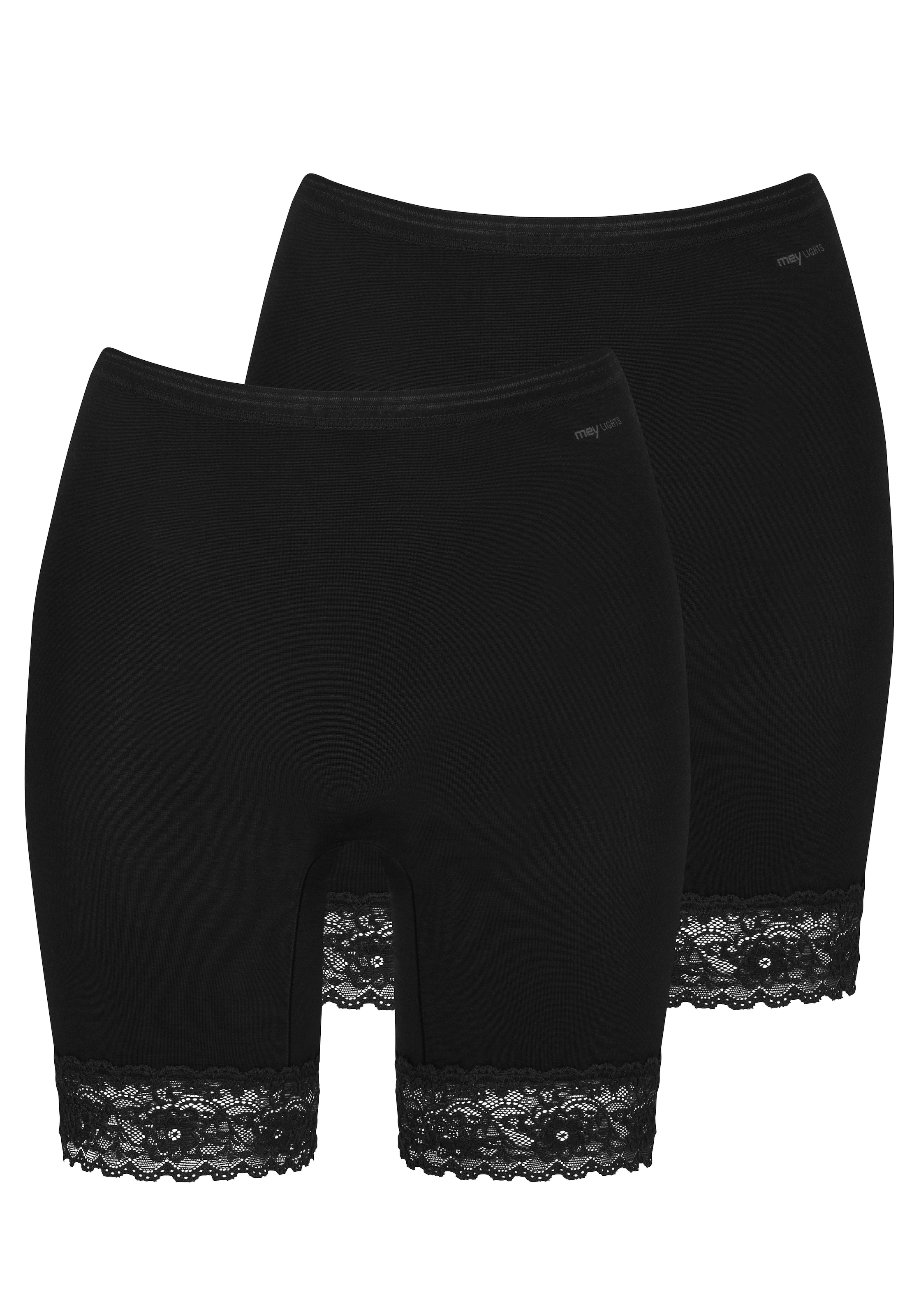 Mey Lange Unterhose "Lights" mit Spitze, Taillensitz, flacher Bund, kein Einschneiden