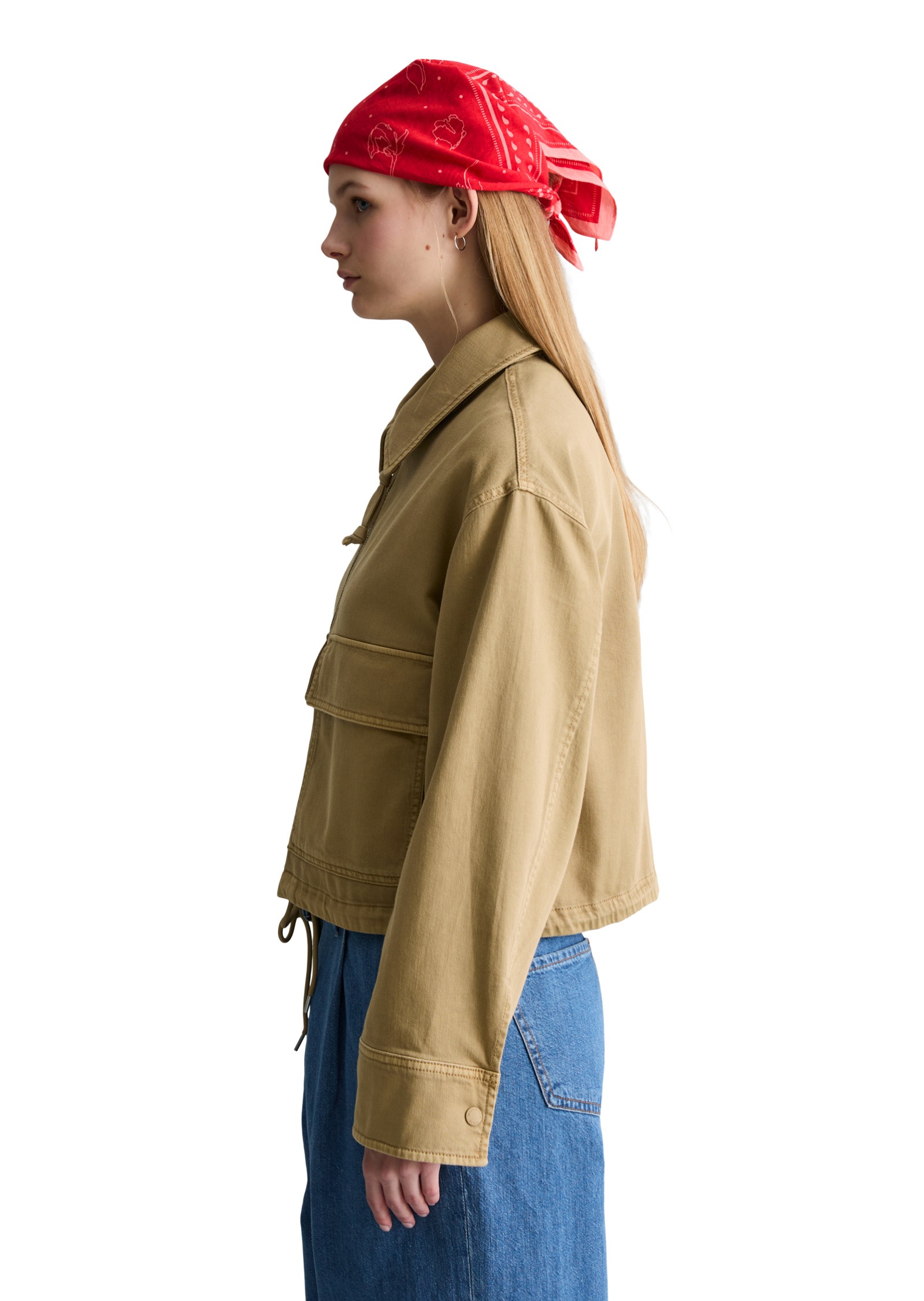 Marc O'Polo DENIM Outdoorjacke »aus Organic-Cotton-Lyocell-Stretch«