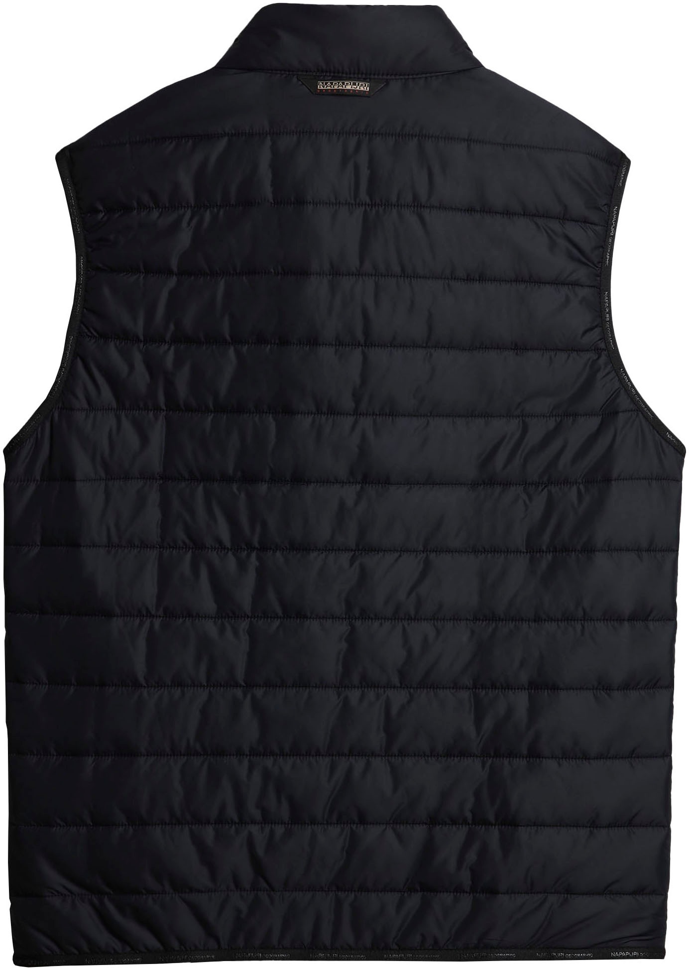 Napapijri Steppweste Mit Markenlabel an der Seite und innen; mit Stehkragen günstig online kaufen