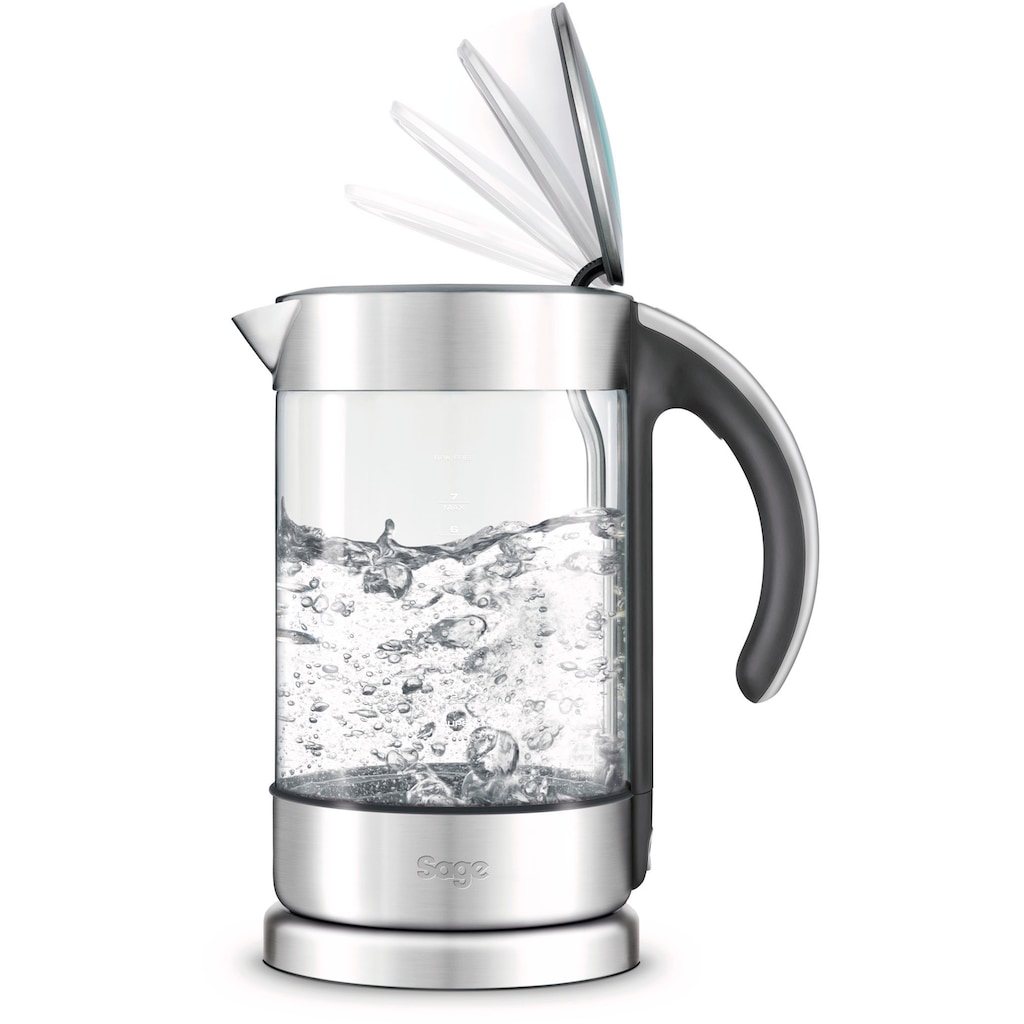 Sage Wasserkocher »the Crystal Clear, SKE750CLR«, 1,7 l, 3000 W