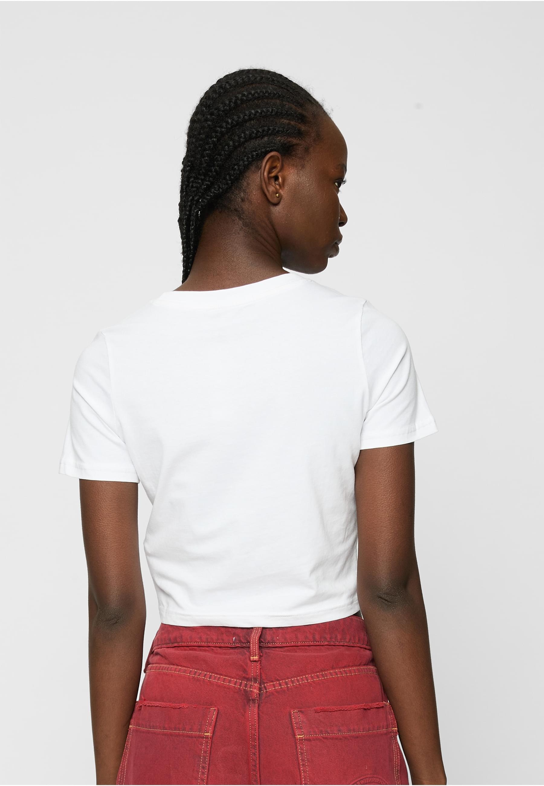 Miss Tee T-Shirt »Miss Tee Damen Muah Cropped Tee«, (1 tlg.)