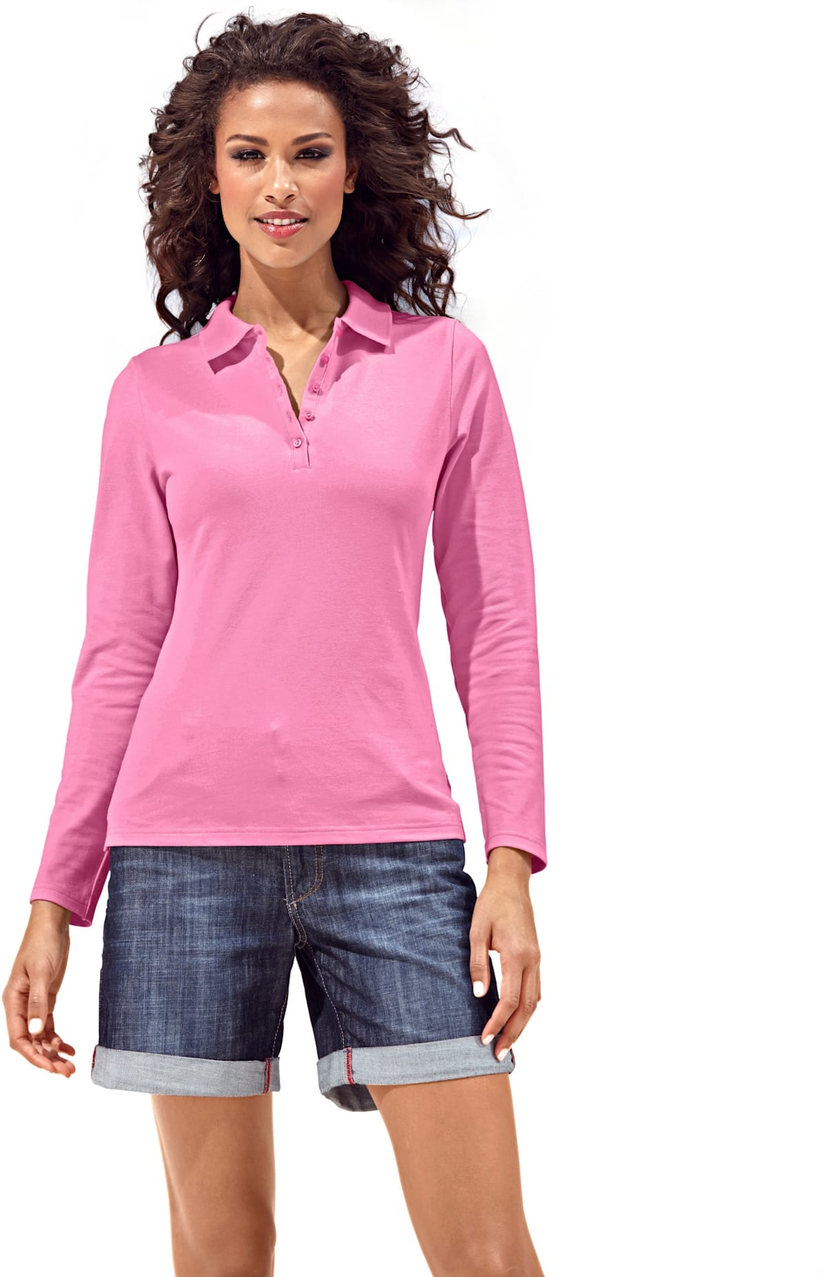 heine Poloshirt »Poloshirt«, (1 tlg.)
