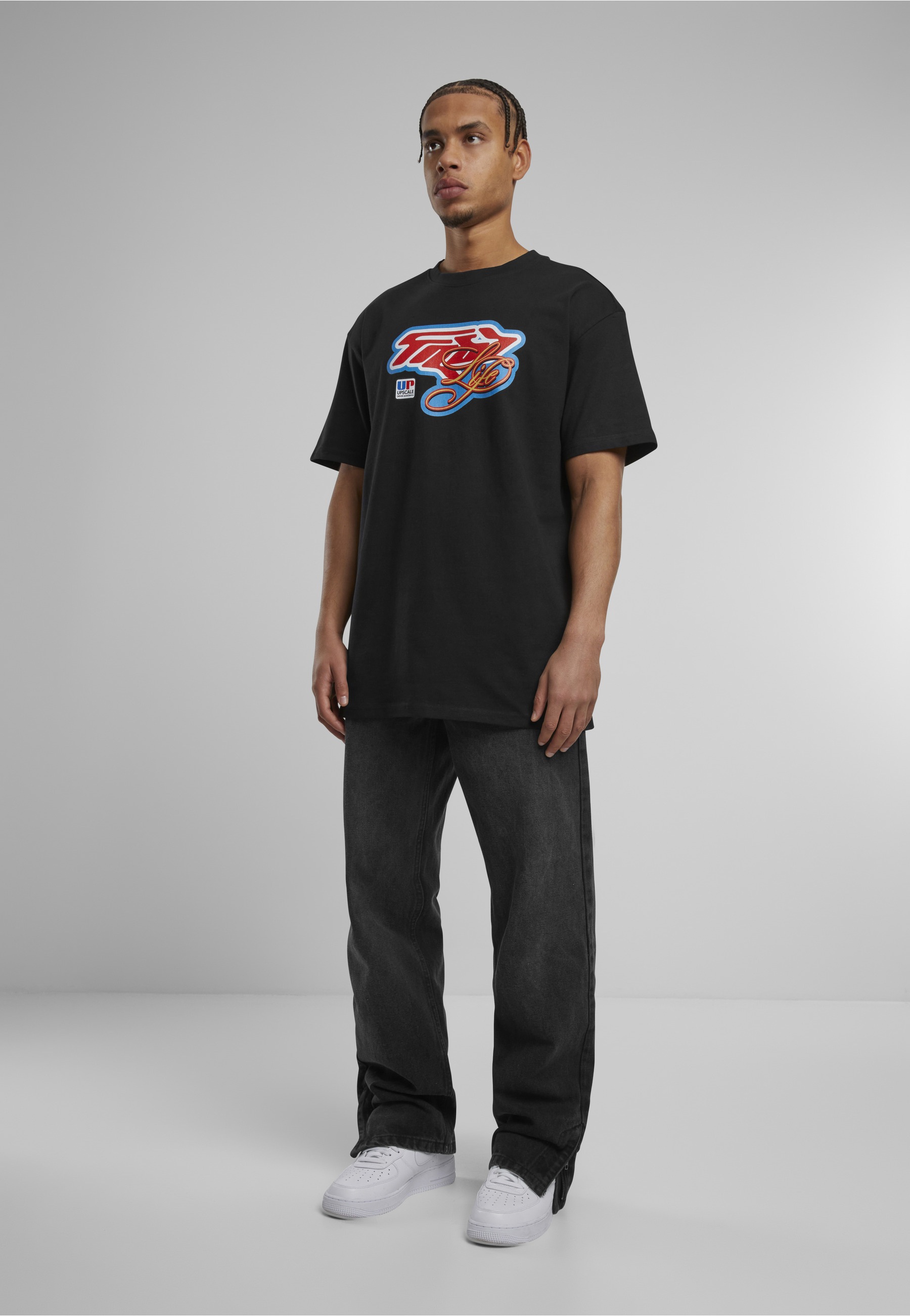 Upscale by Mister Tee T-Shirt »Upscale by Mister Tee Herren Fast Life Heavy Oversize Tee« 1 Stk.