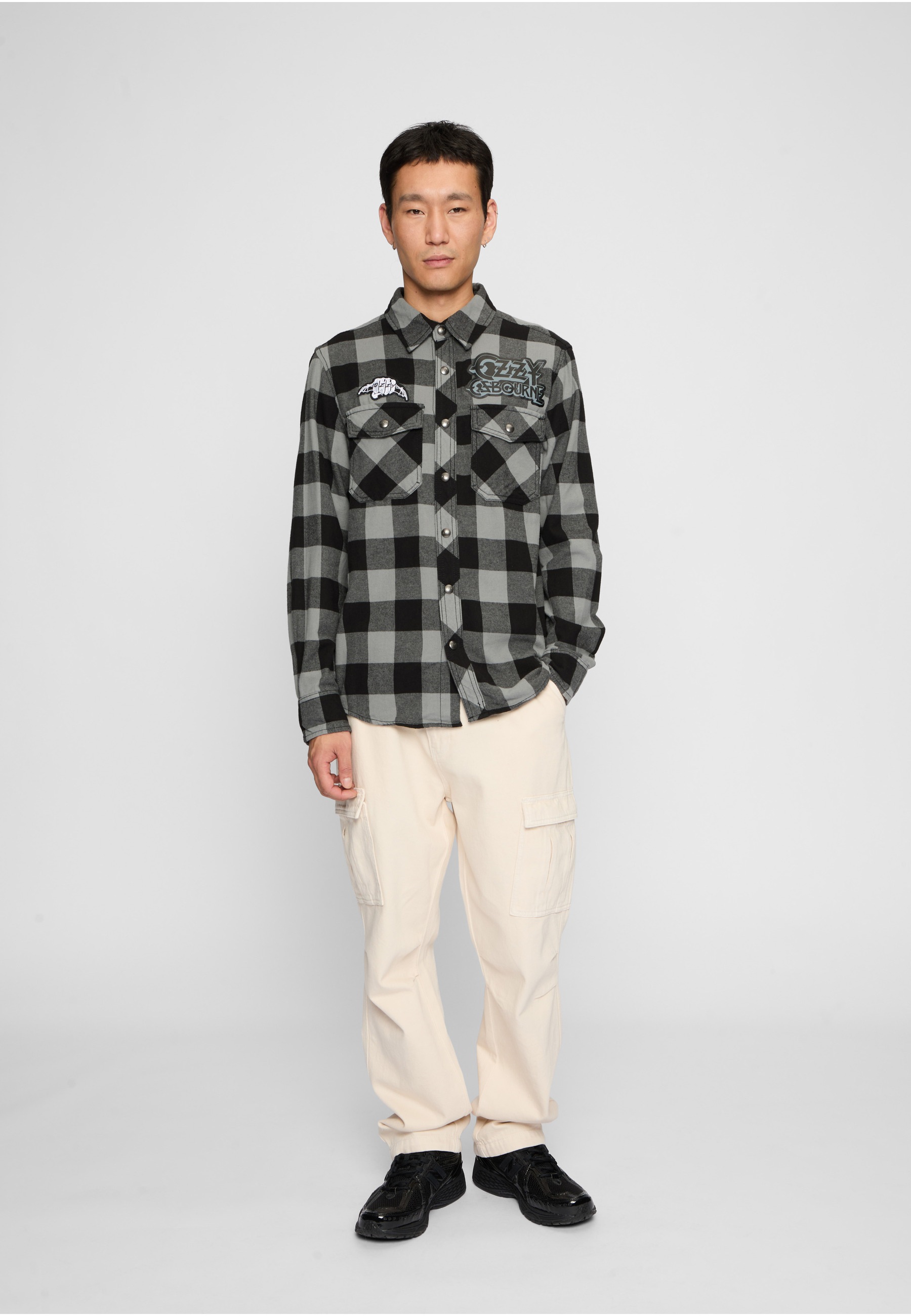 Brandit Langarmhemd »Brandit Ozzy Checkshirt Long Sleeve« 1 Stk.